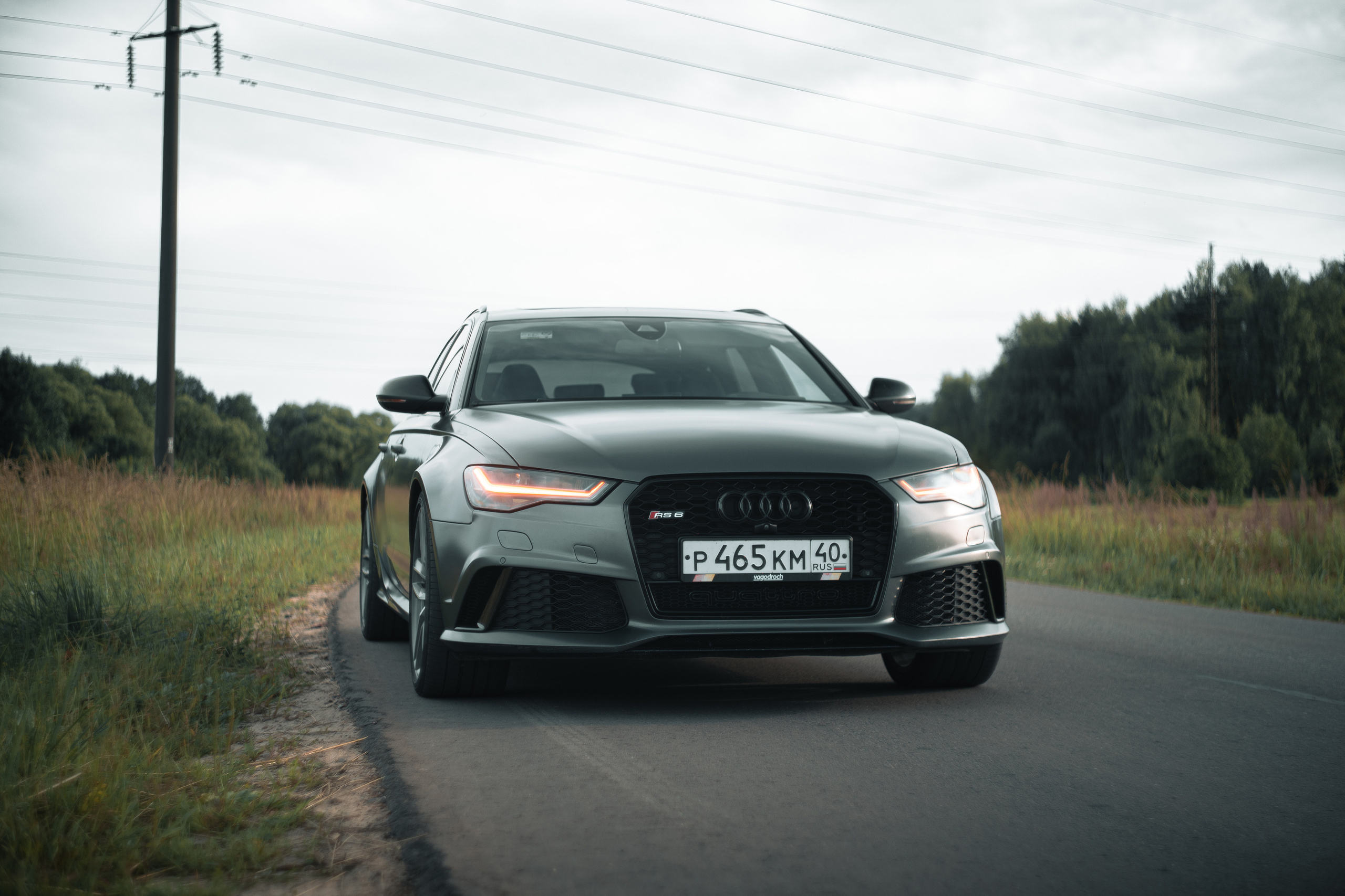 Автомобильная фото-сессия Audi RS6 C7 в Калуге