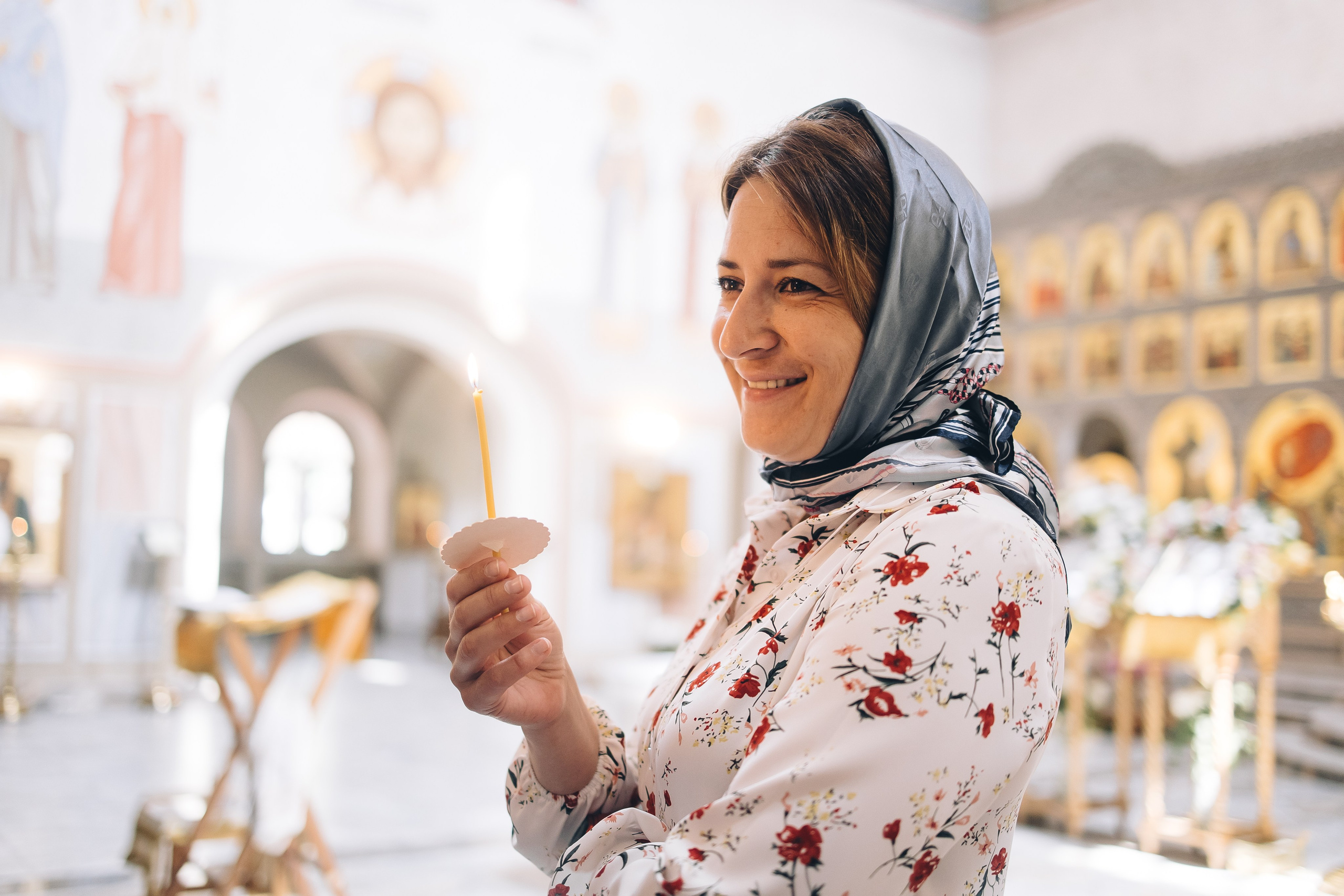 Крещение, Москва. Анна Атаян Фотограф