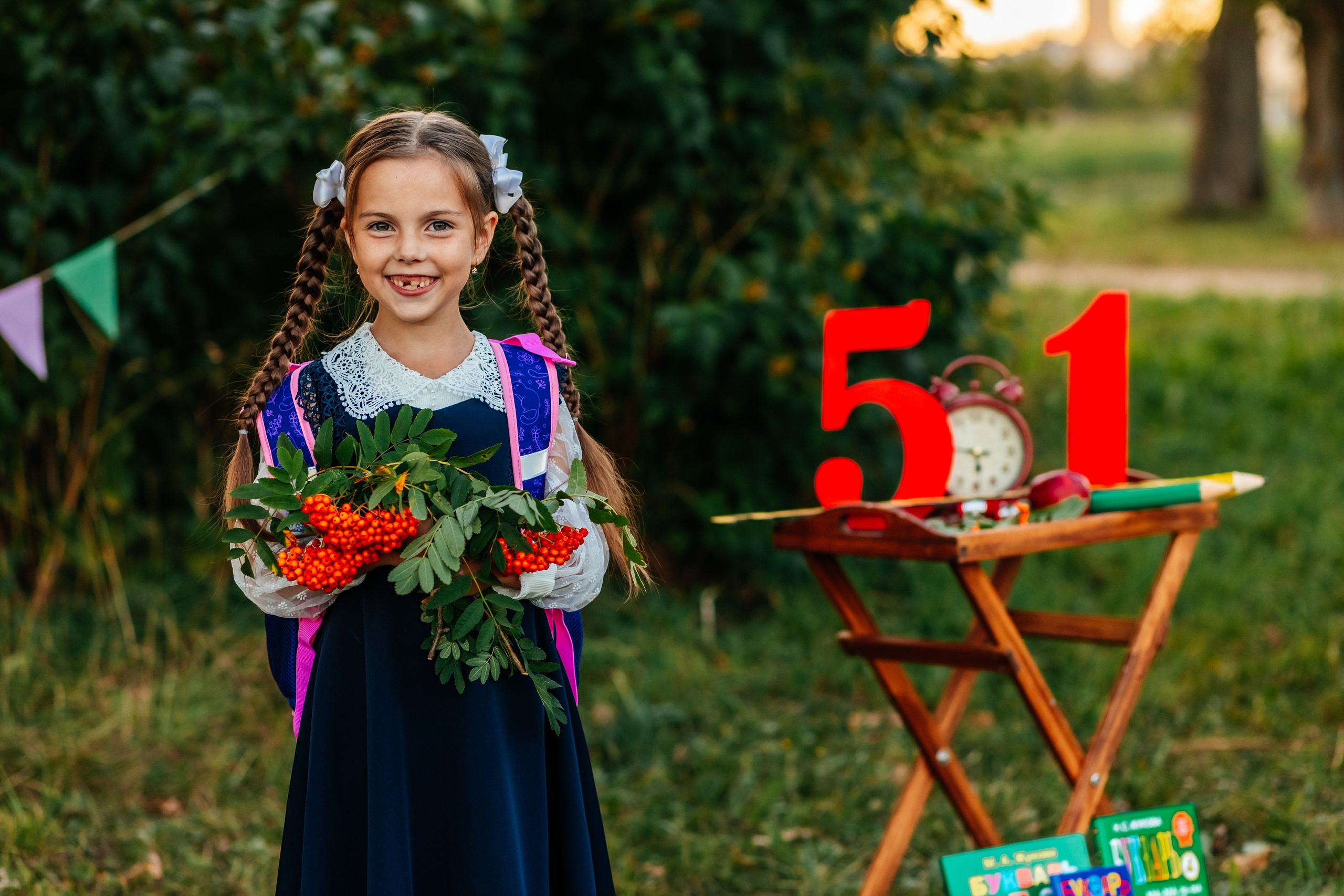 Школьная фотосессия в Петергофе