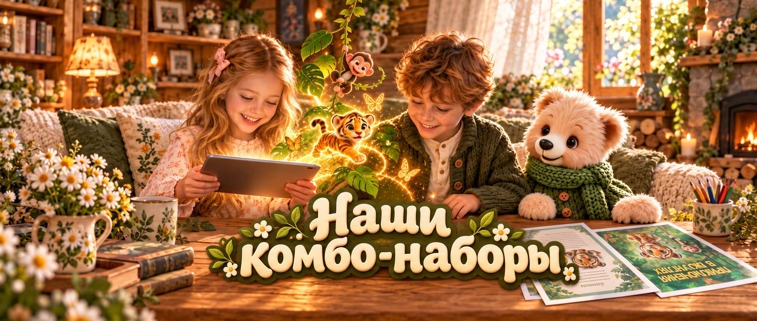 Комбо-наборы. МИШКА — ТОПТЫШКА