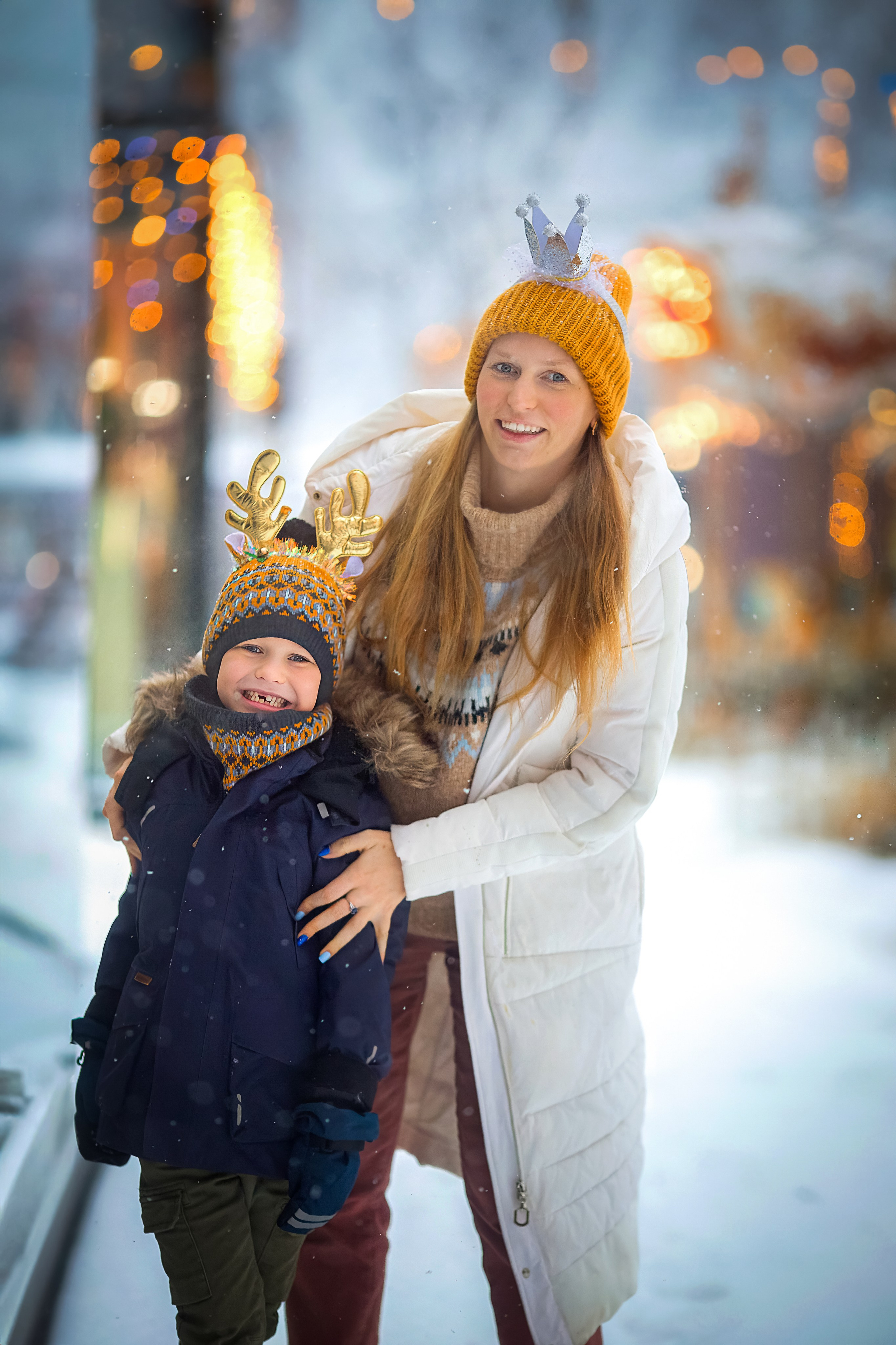 НОВОГОДНЯЯ фотосессия | Шмаковы. Фотограф в Москве Оксана Цехмистер