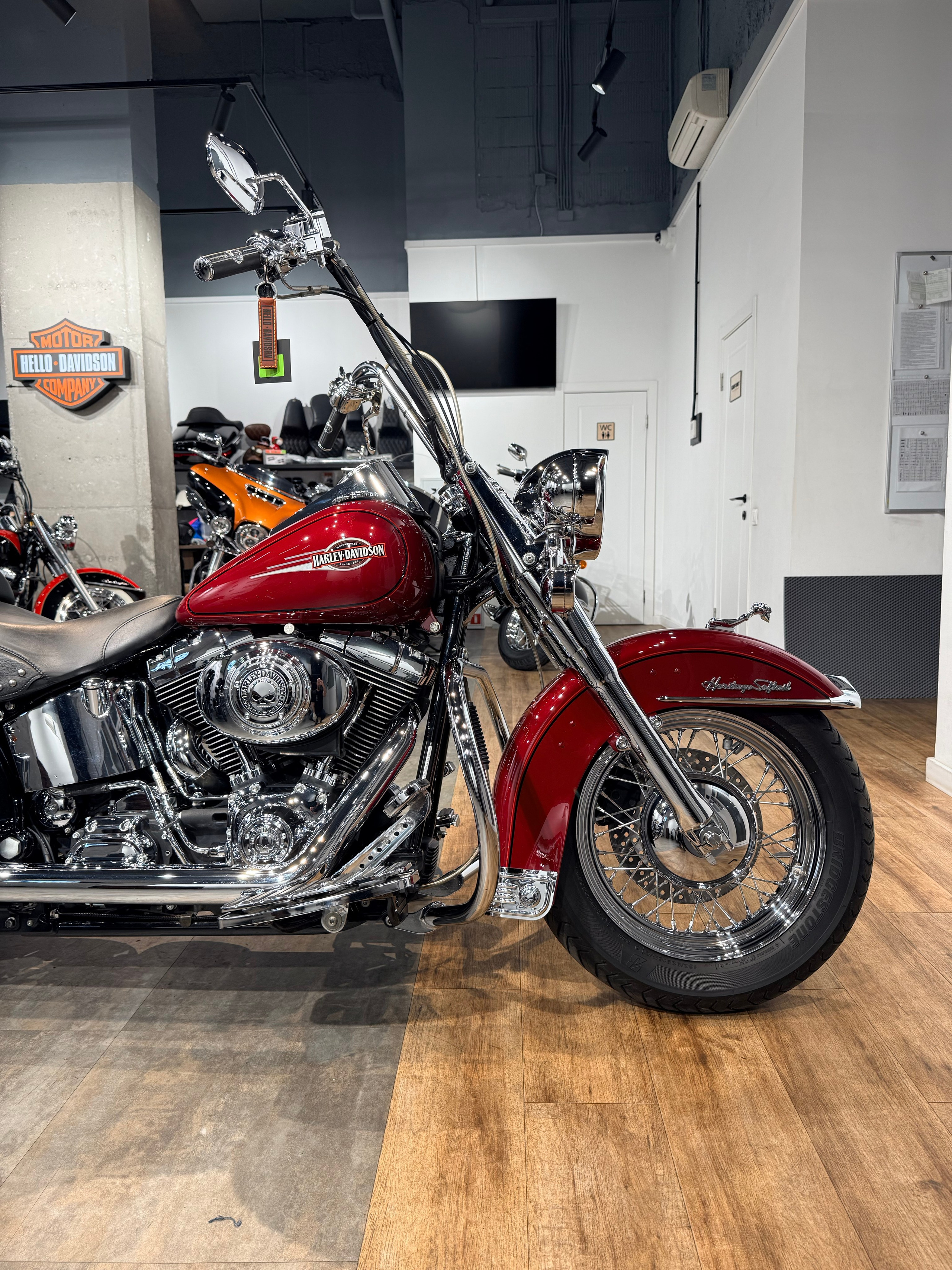 2006 Softail Heritаgе Williе G. Hello Davidson, Москва. Только хорошие мотоциклы…