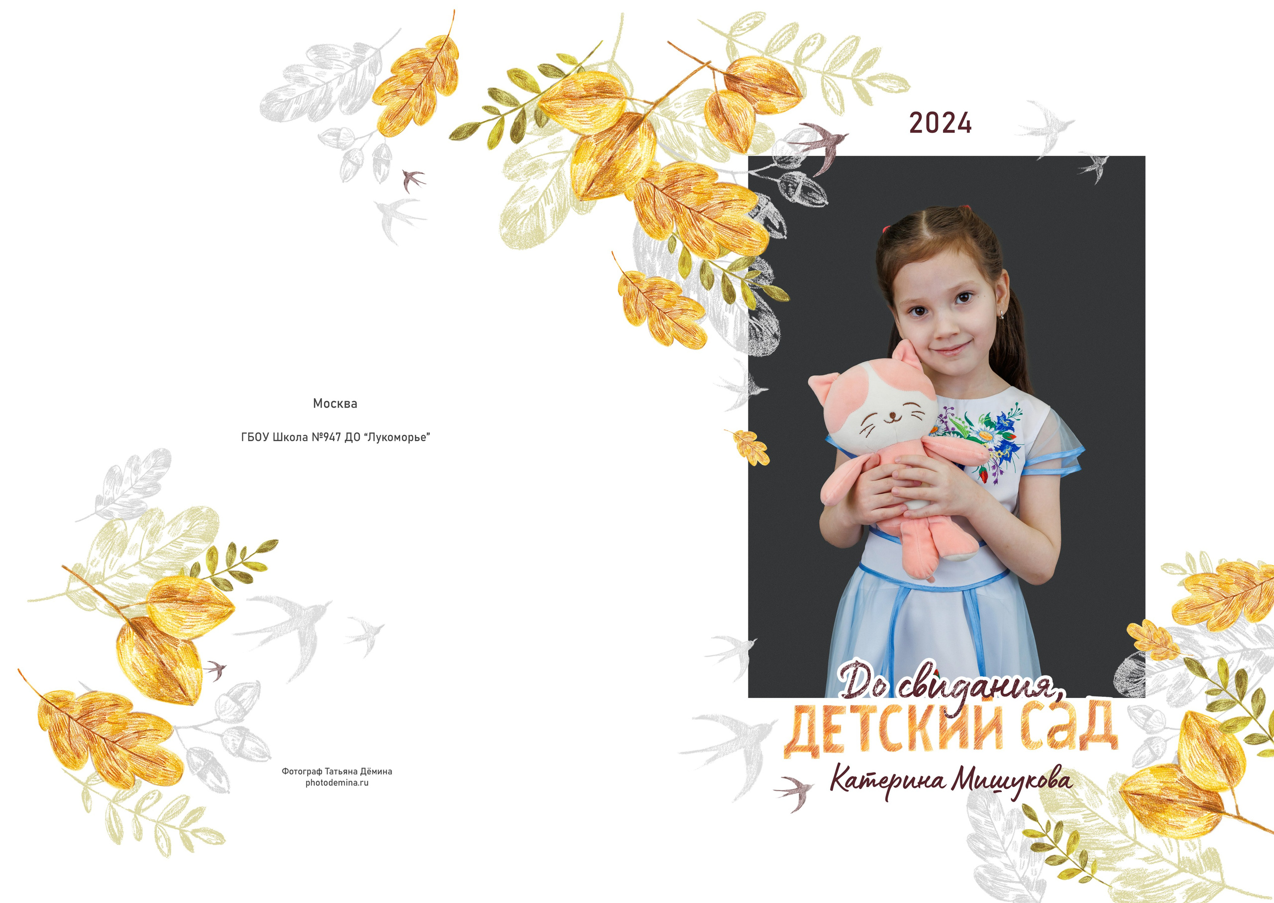 Услуги и Стоимость. Выпускные альбомы, Татьяна Дёмина, Школьный фотограф, Москва