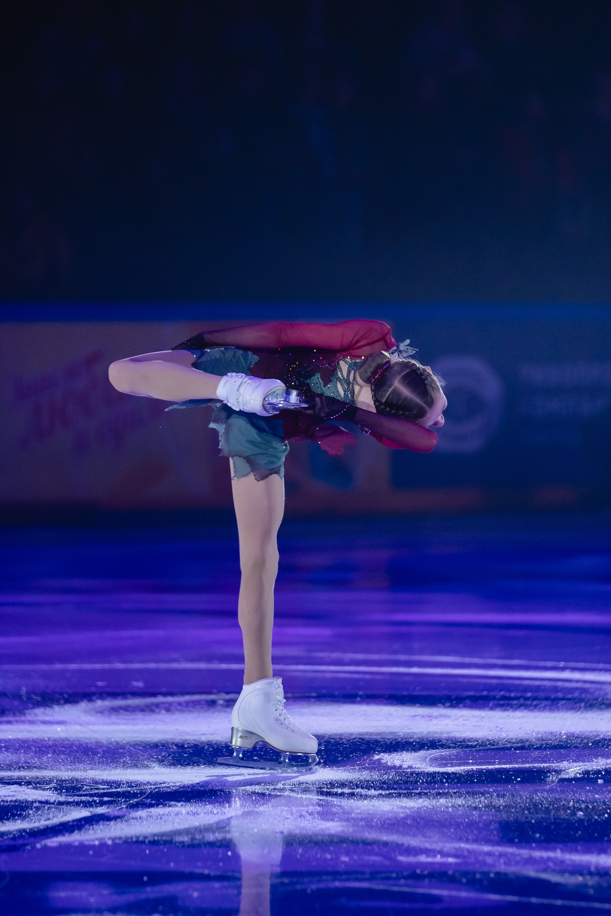 Шоу «Чемпионы на льду» в Новосибирске. Воробьева Ксения — Спортивный и танцевальный фотограф Новосибирск