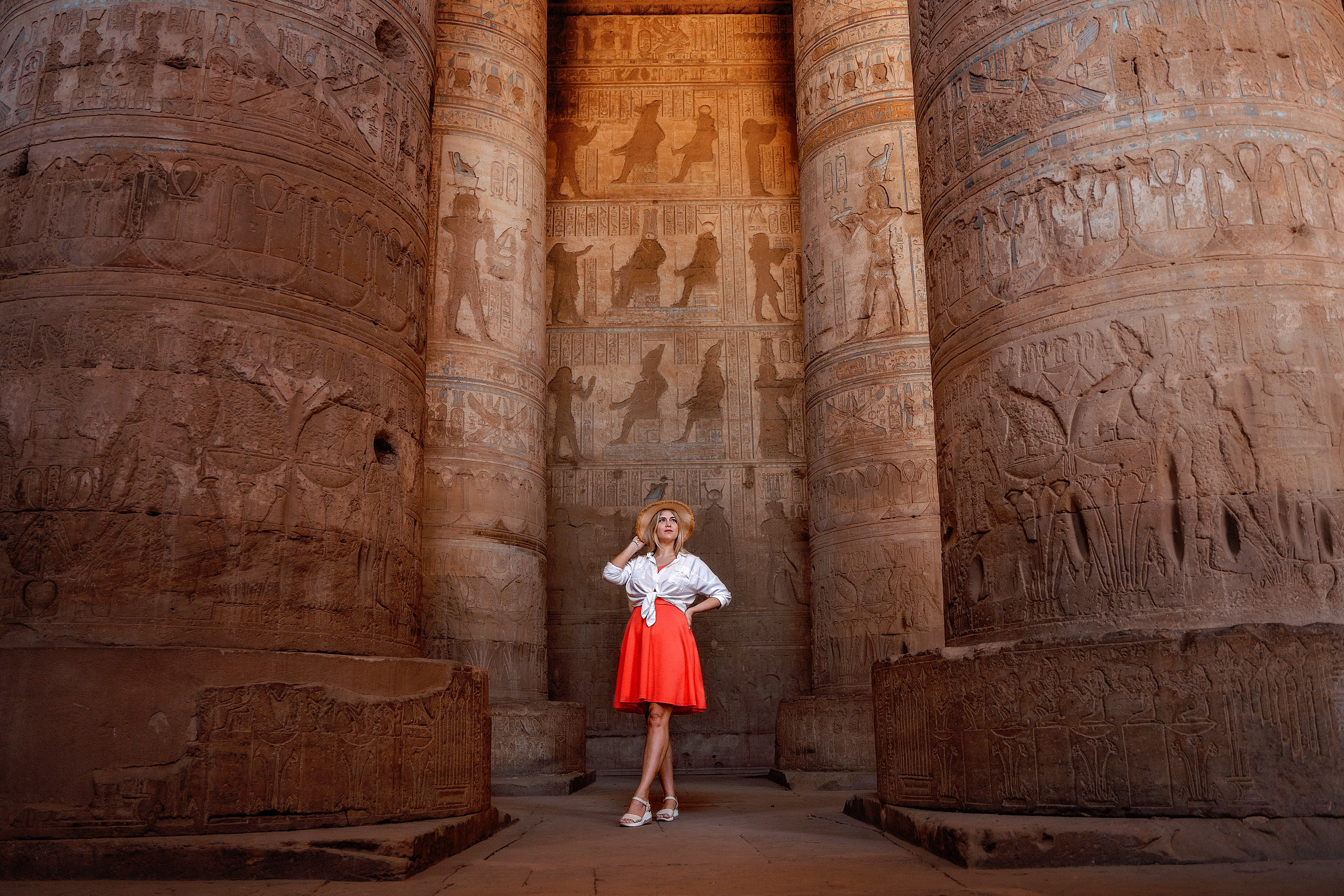 Фотосессия в Дендере. Фотограф в Египте, Хургаде, Луксоре, Сафаге. Фотограф по всему миру