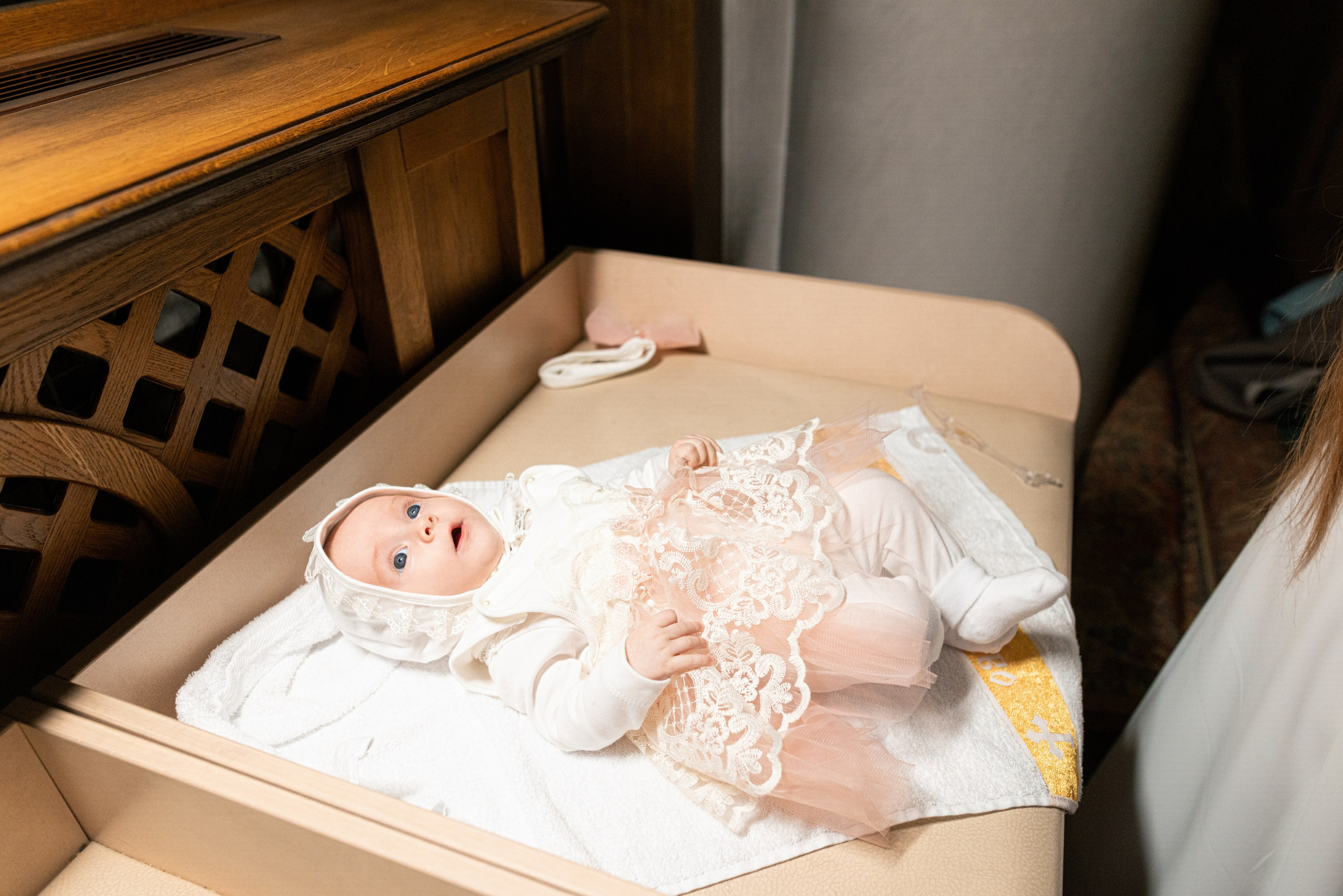 Крещение Алины. Дмитрий Шульгин, портретный фотограф в Воронеже