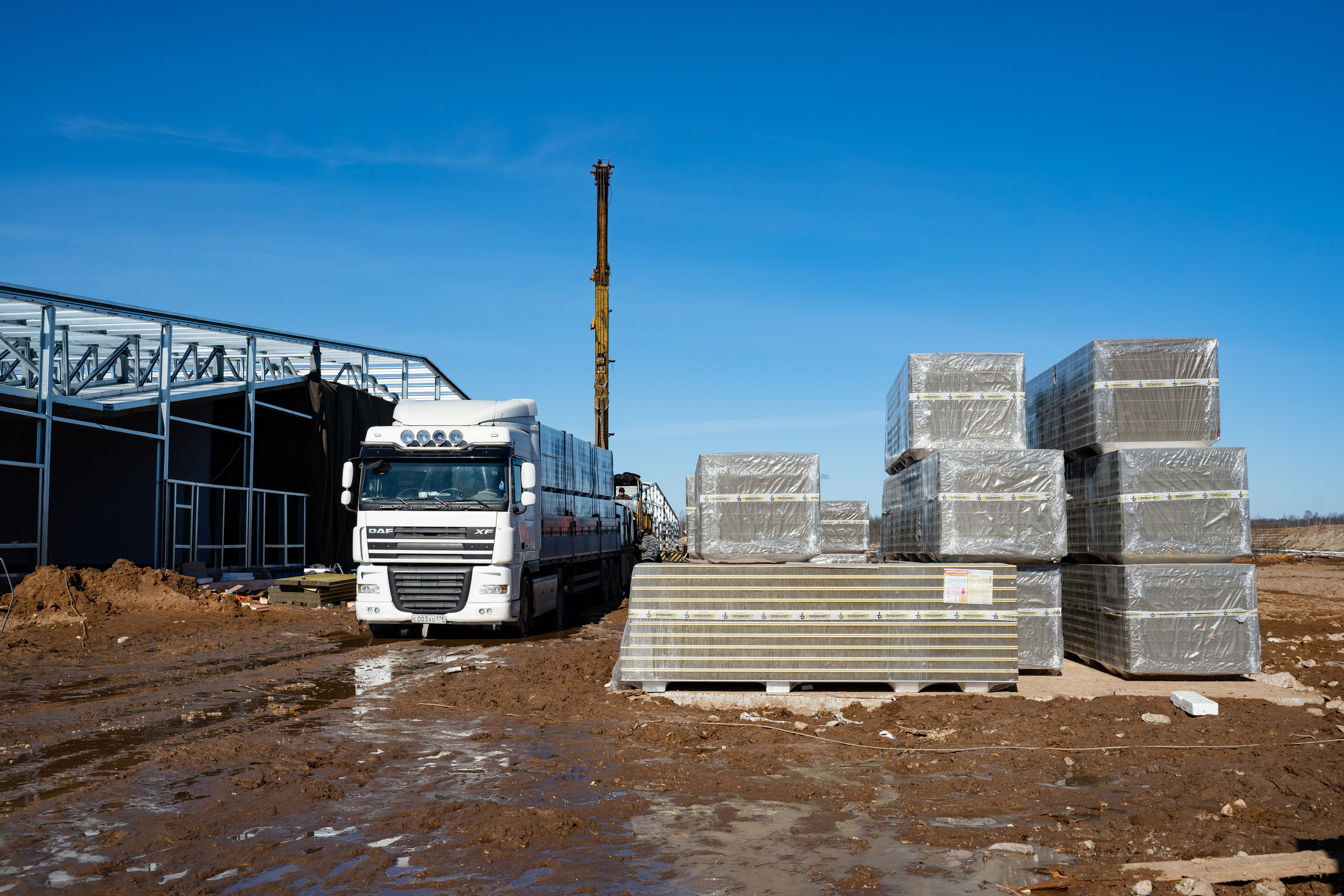 Фотосъемка строительства птицефабрик, фотограф на птицефабрике