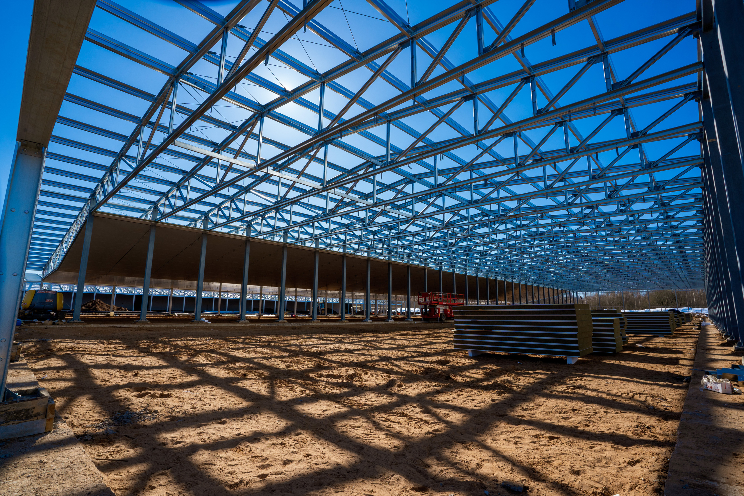 Фотосъемка строительства птицефабрик, фотограф на птицефабрике