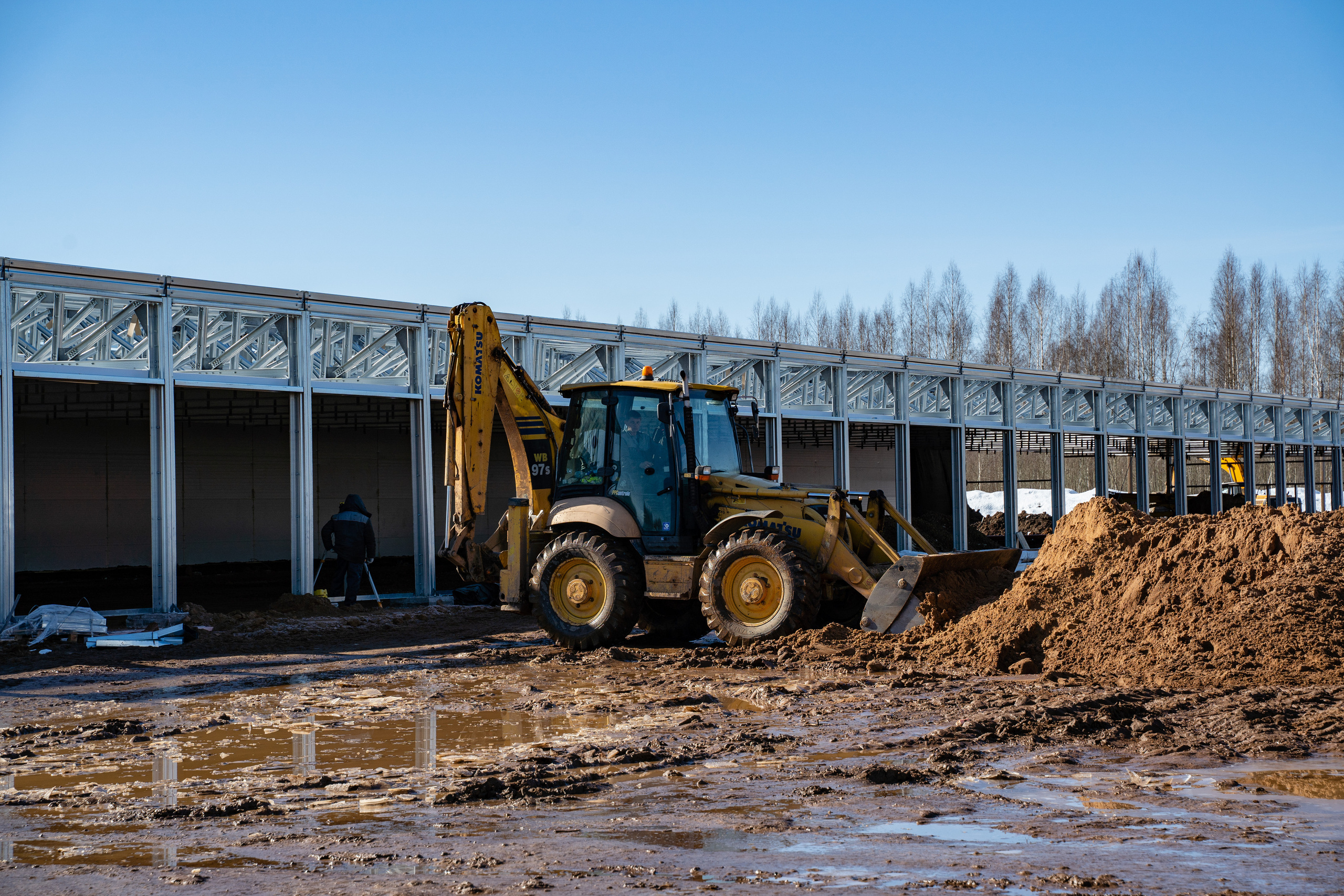 Фотосъемка строительства птицефабрик, фотограф на птицефабрике