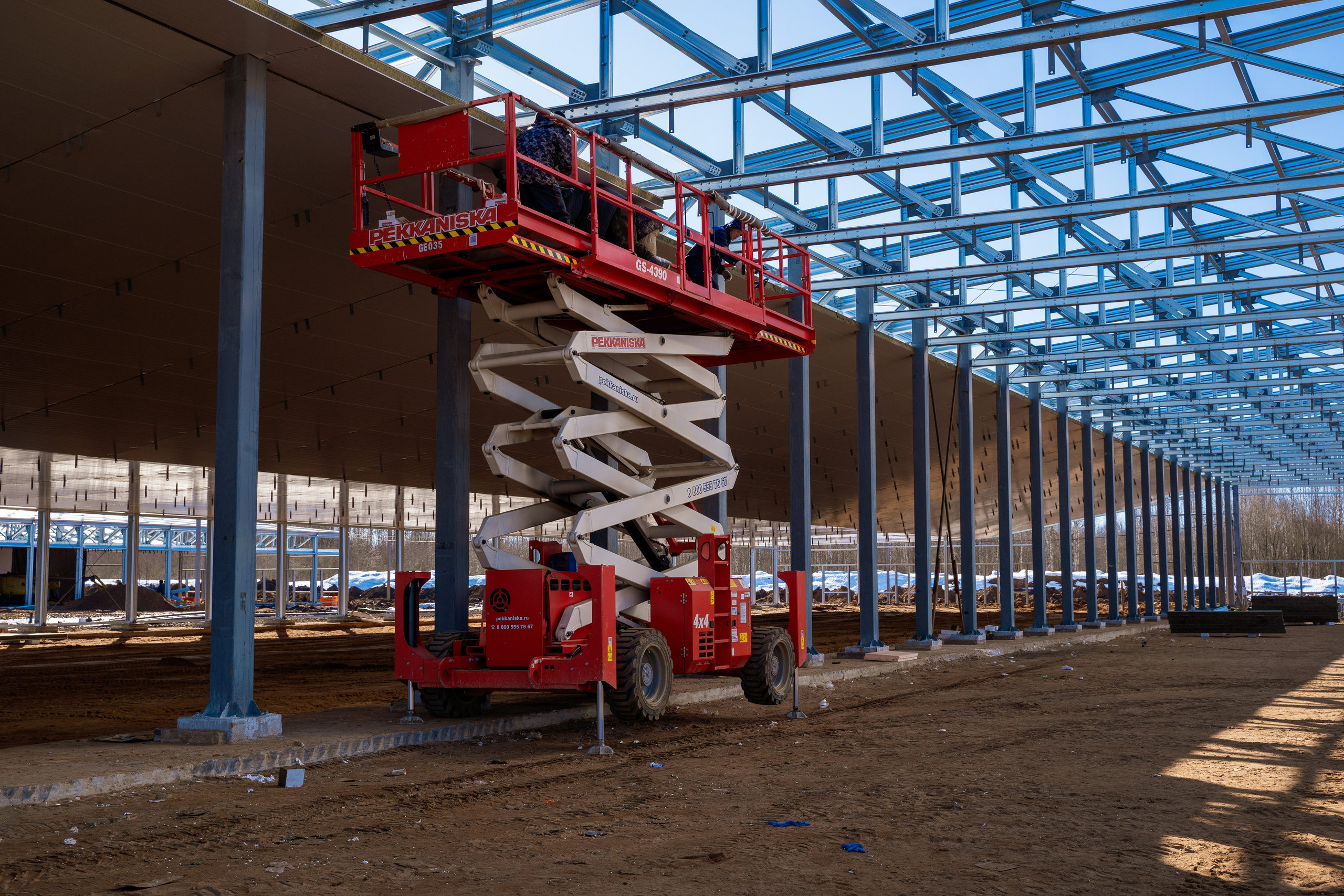 Фотосъемка строительства птицефабрик, фотограф на птицефабрике