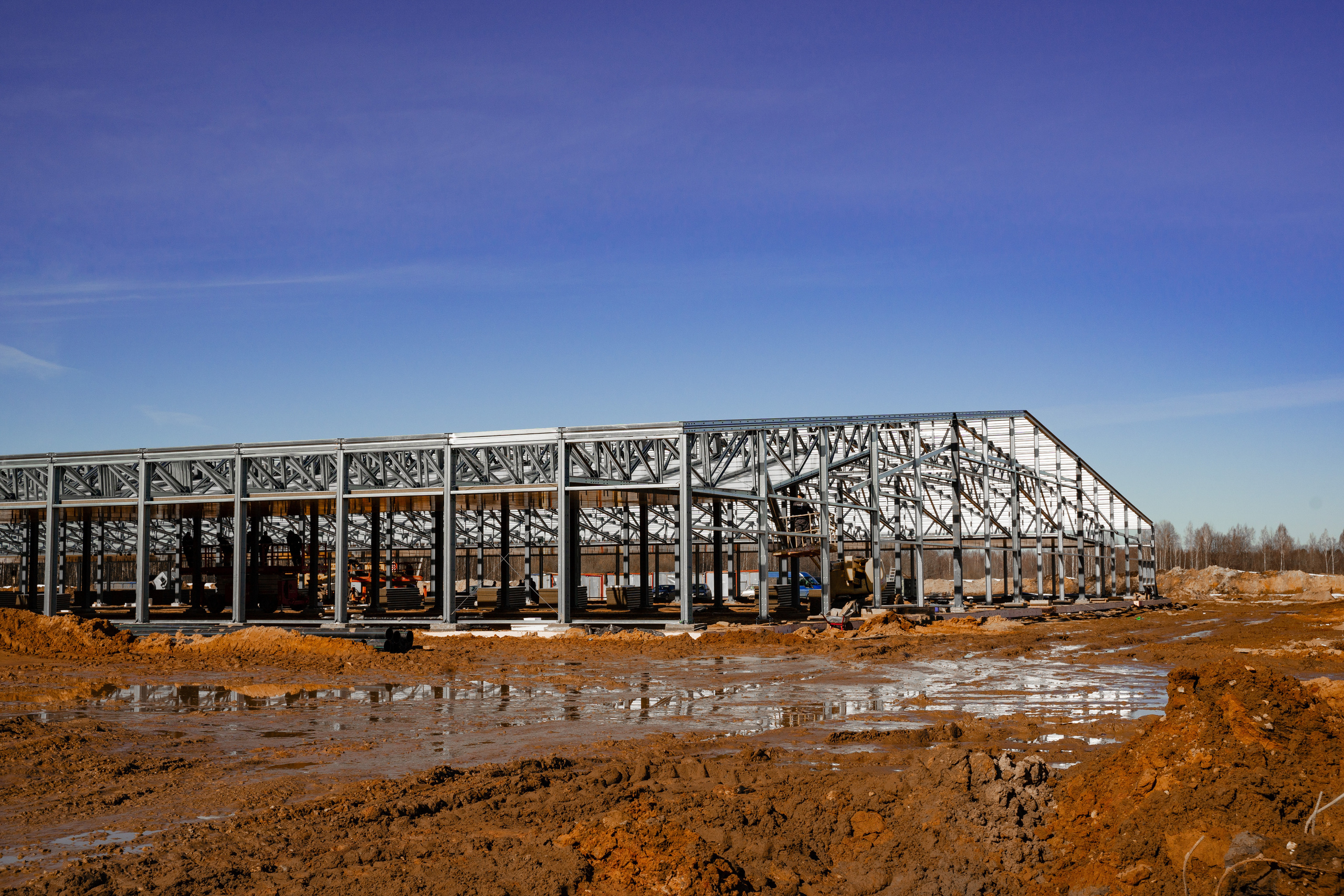 Фотосъемка строительства птицефабрик, фотограф на птицефабрике