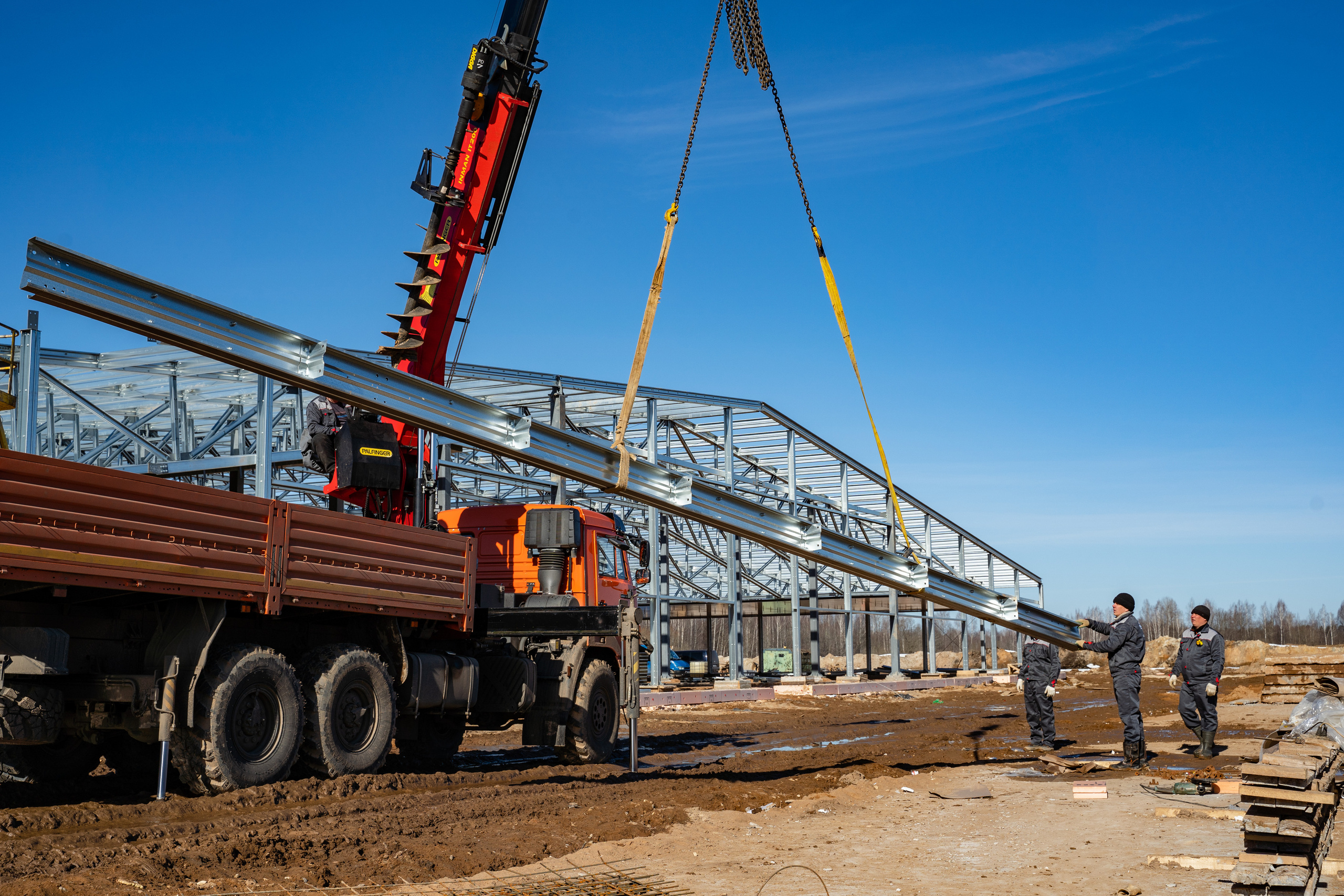 Фотосъемка строительства птицефабрик, фотограф на птицефабрике