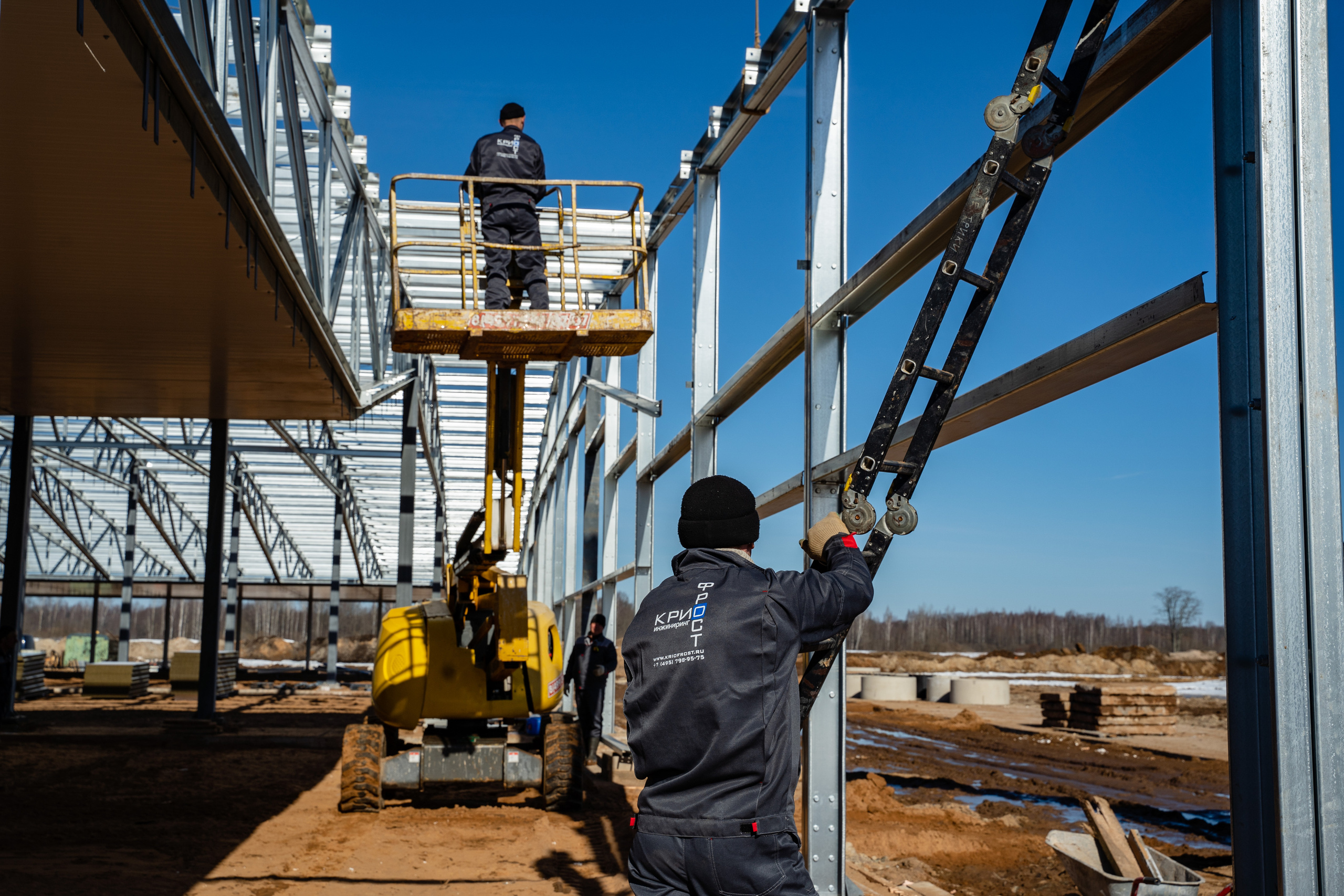 Фотосъемка строительства птицефабрик, фотограф на птицефабрике