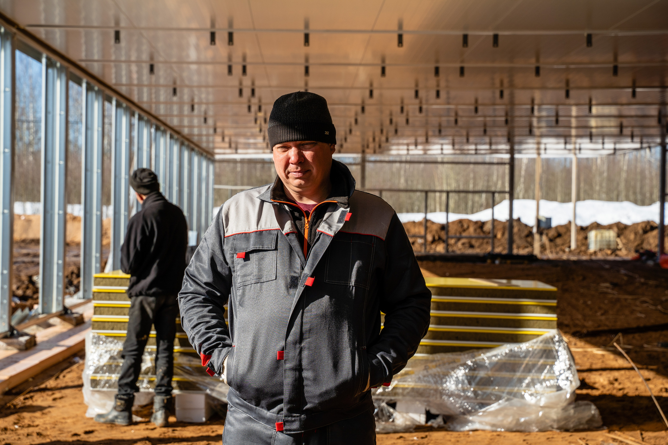 Фотосъемка строительства птицефабрик, фотограф на птицефабрике