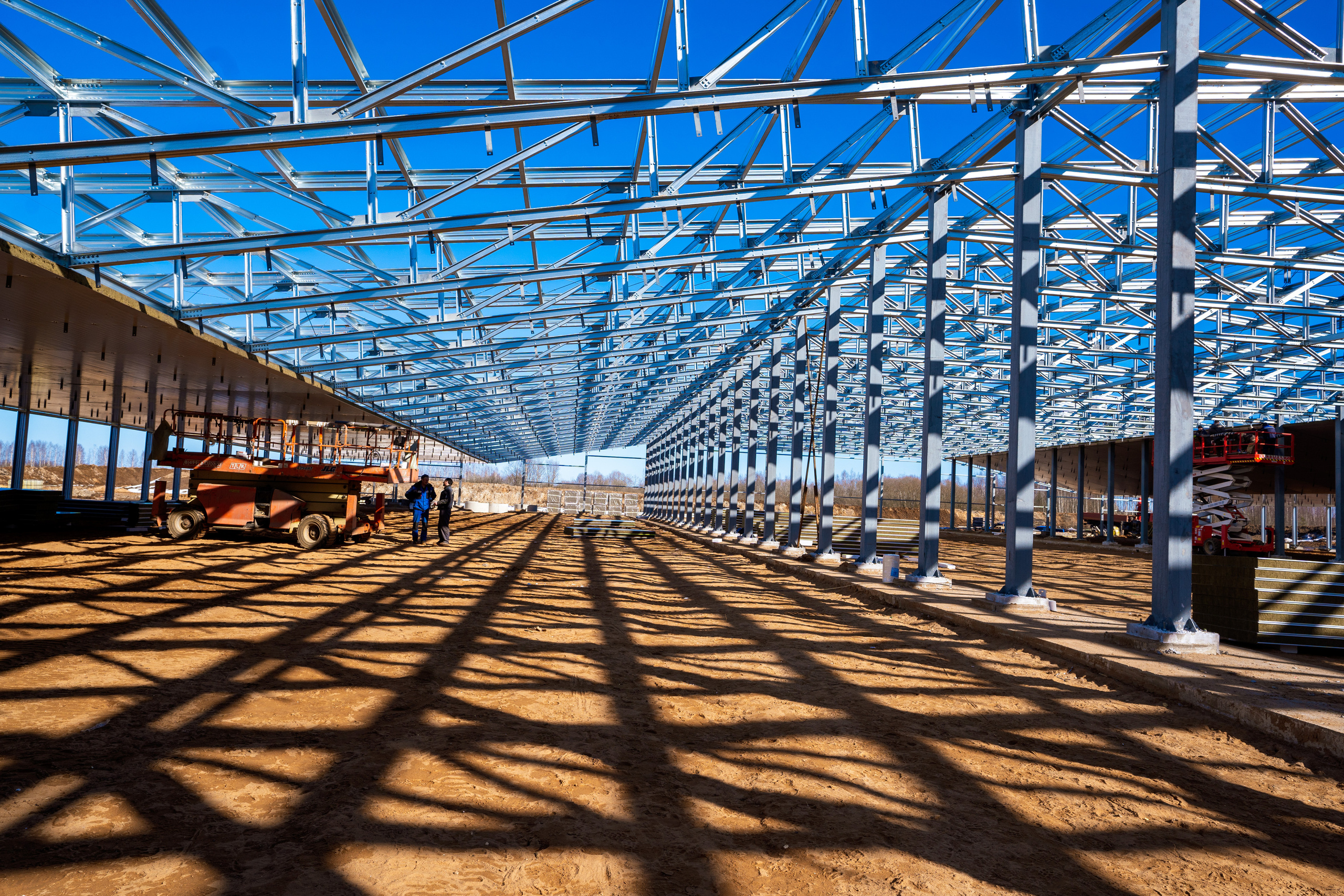 Фотосъемка строительства птицефабрик, фотограф на птицефабрике