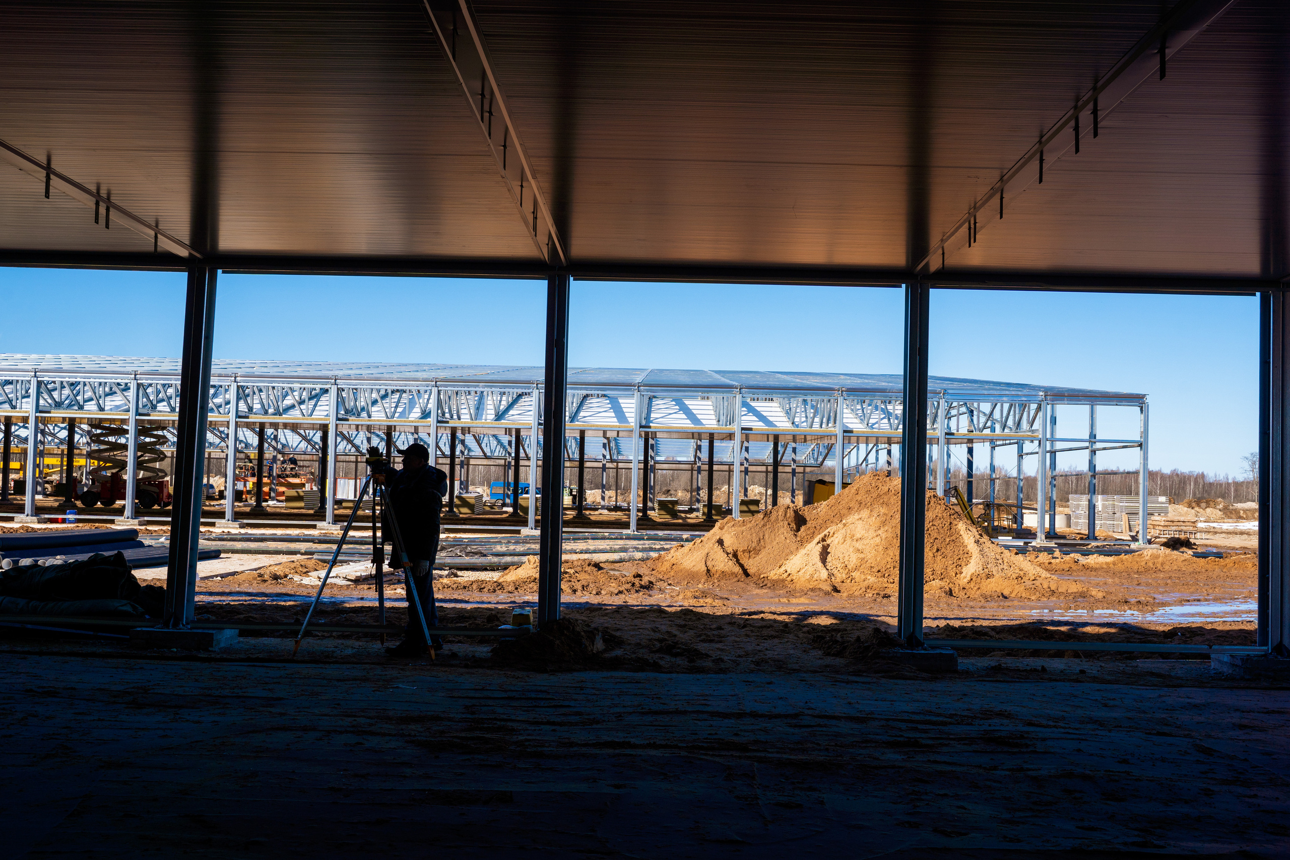 Фотосъемка строительства птицефабрик, фотограф на птицефабрике