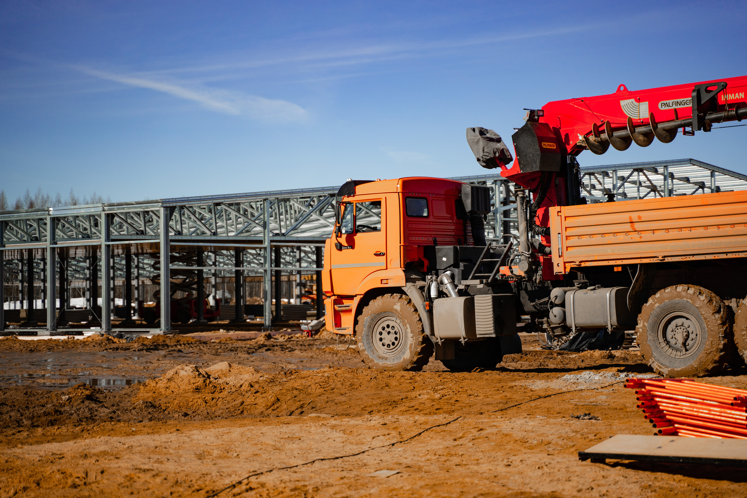 Фотосъемка строительства птицефабрик, фотограф на птицефабрике