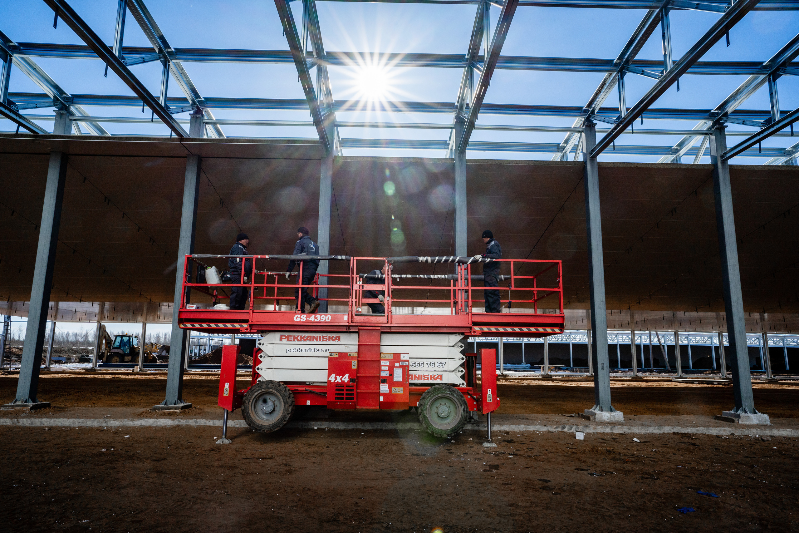 Фотосъемка строительства птицефабрик, фотограф на птицефабрике