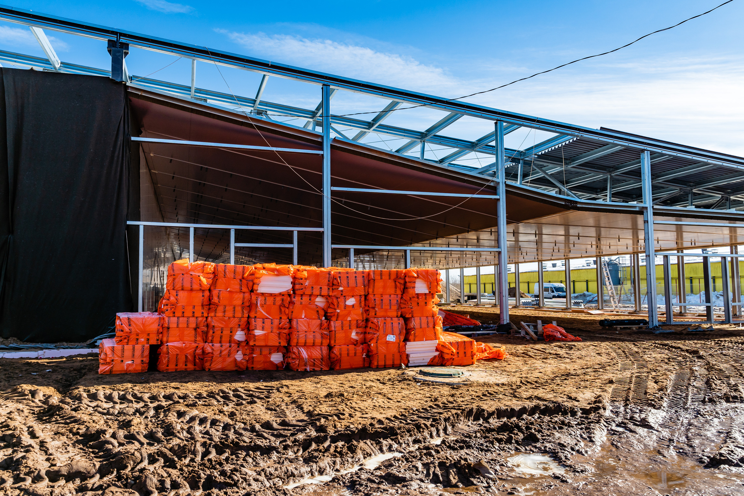 Фотосъемка строительства птицефабрик, фотограф на птицефабрике