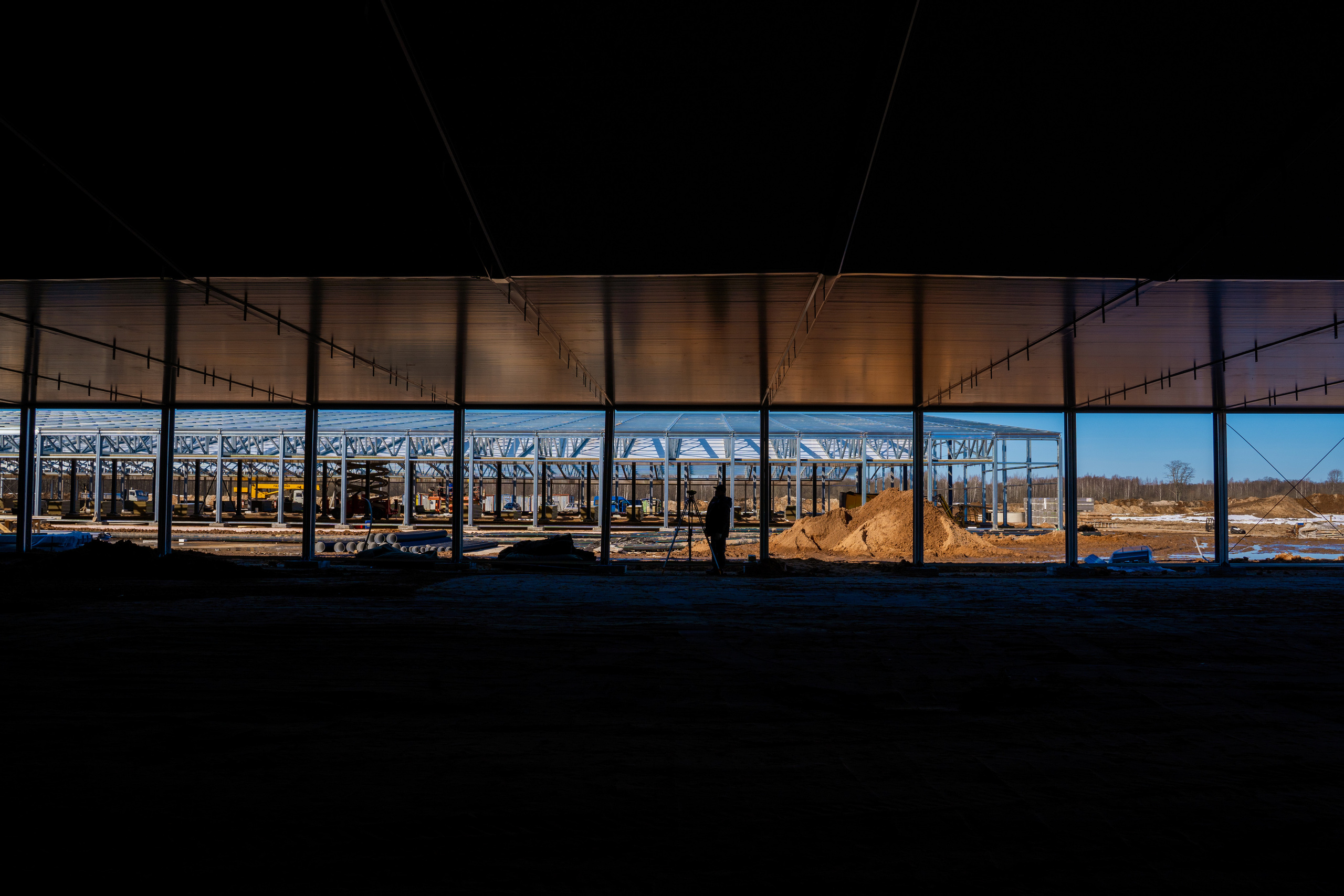 Фотосъемка строительства птицефабрик, фотограф на птицефабрике