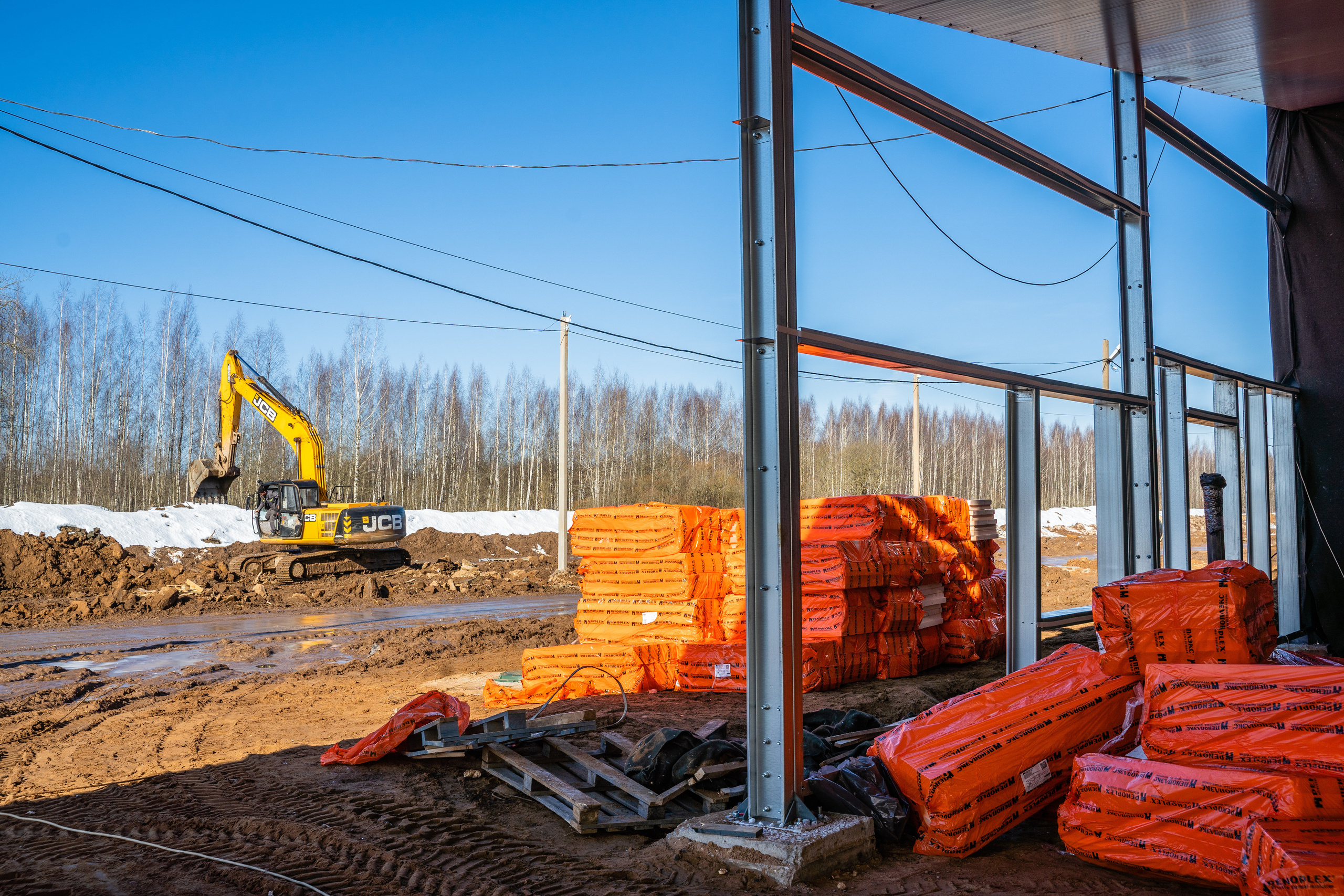 Фотосъемка строительства птицефабрик, фотограф на птицефабрике