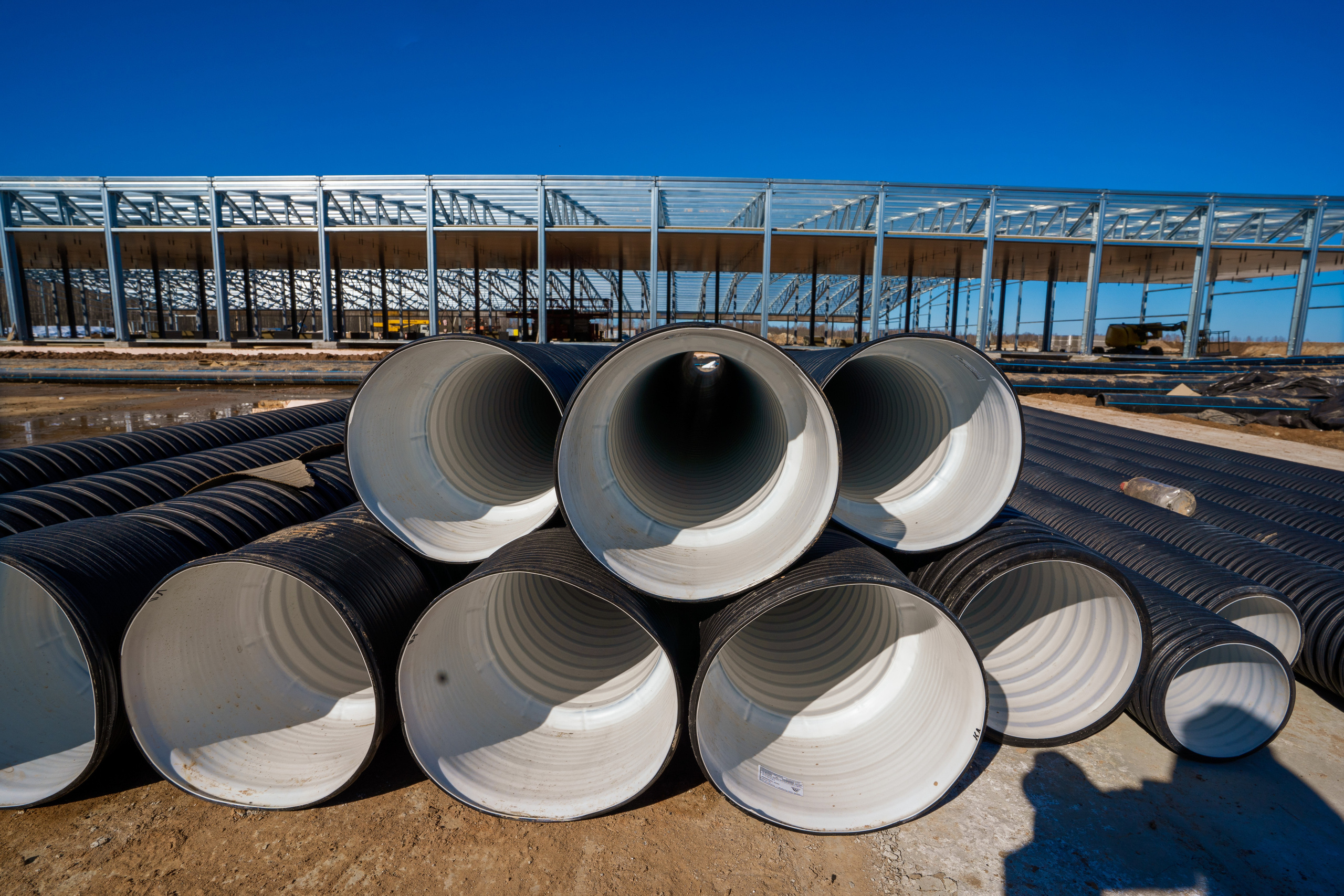 Фотосъемка строительства птицефабрик, фотограф на птицефабрике