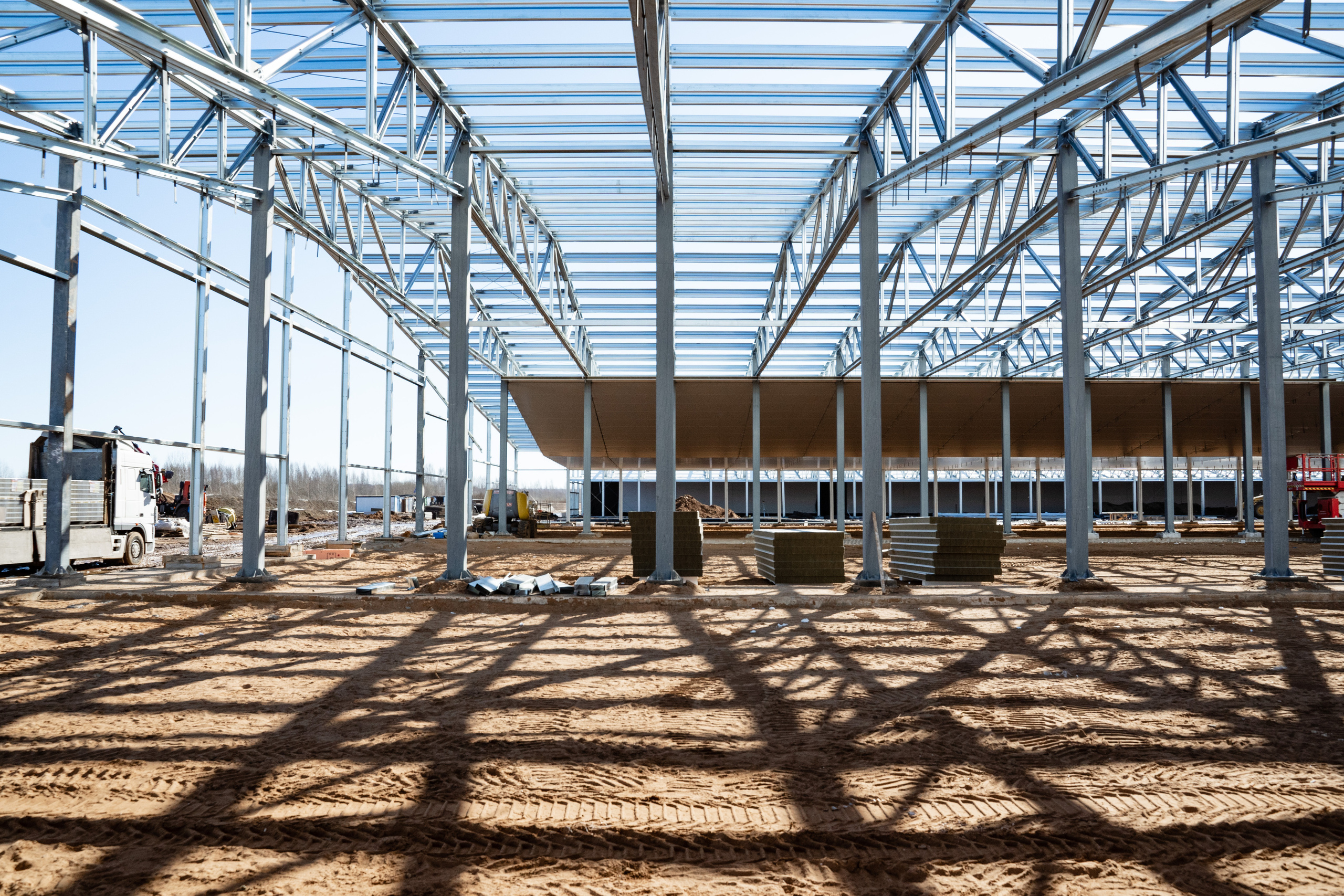 Фотосъемка строительства птицефабрик, фотограф на птицефабрике