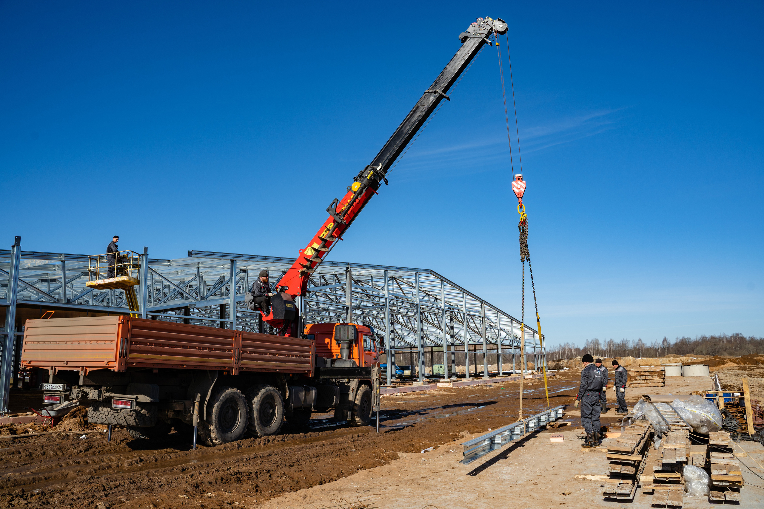 Фотосъемка строительства птицефабрик, фотограф на птицефабрике