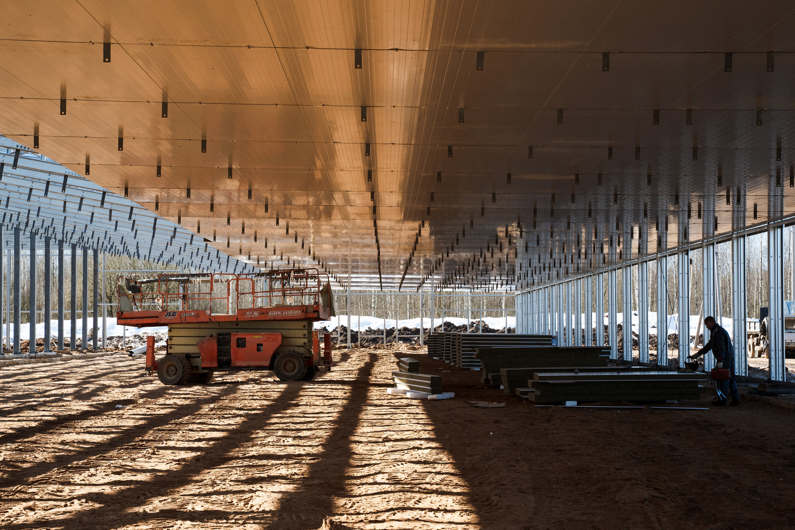 Фотосъемка строительства птицефабрик, фотограф на птицефабрике