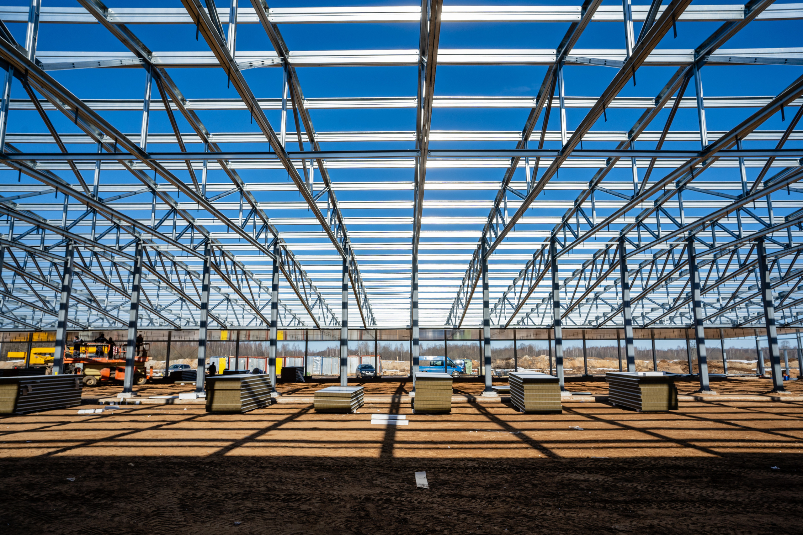 Фотосъемка строительства птицефабрик, фотограф на птицефабрике