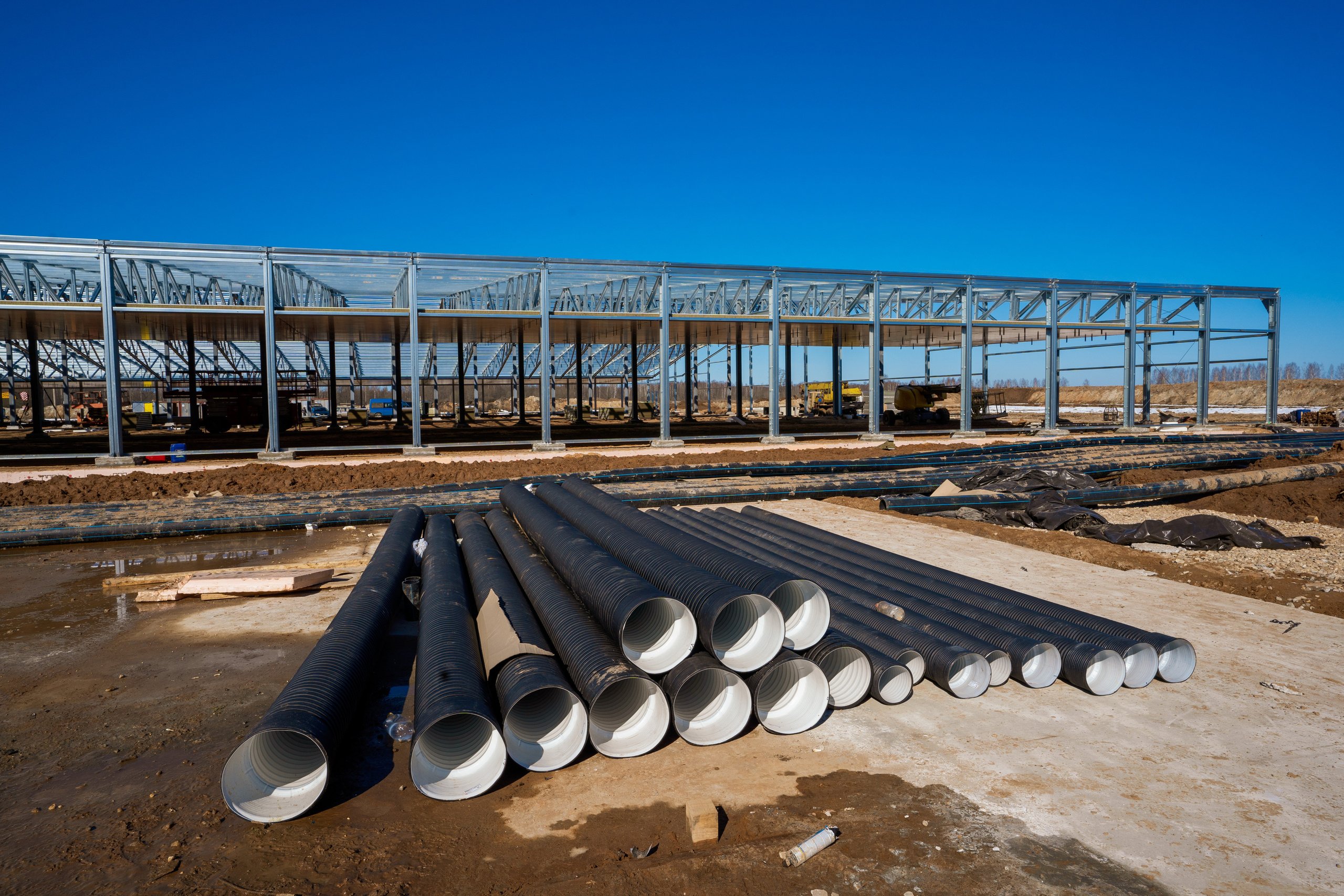 Фотосъемка строительства птицефабрик, фотограф на птицефабрике