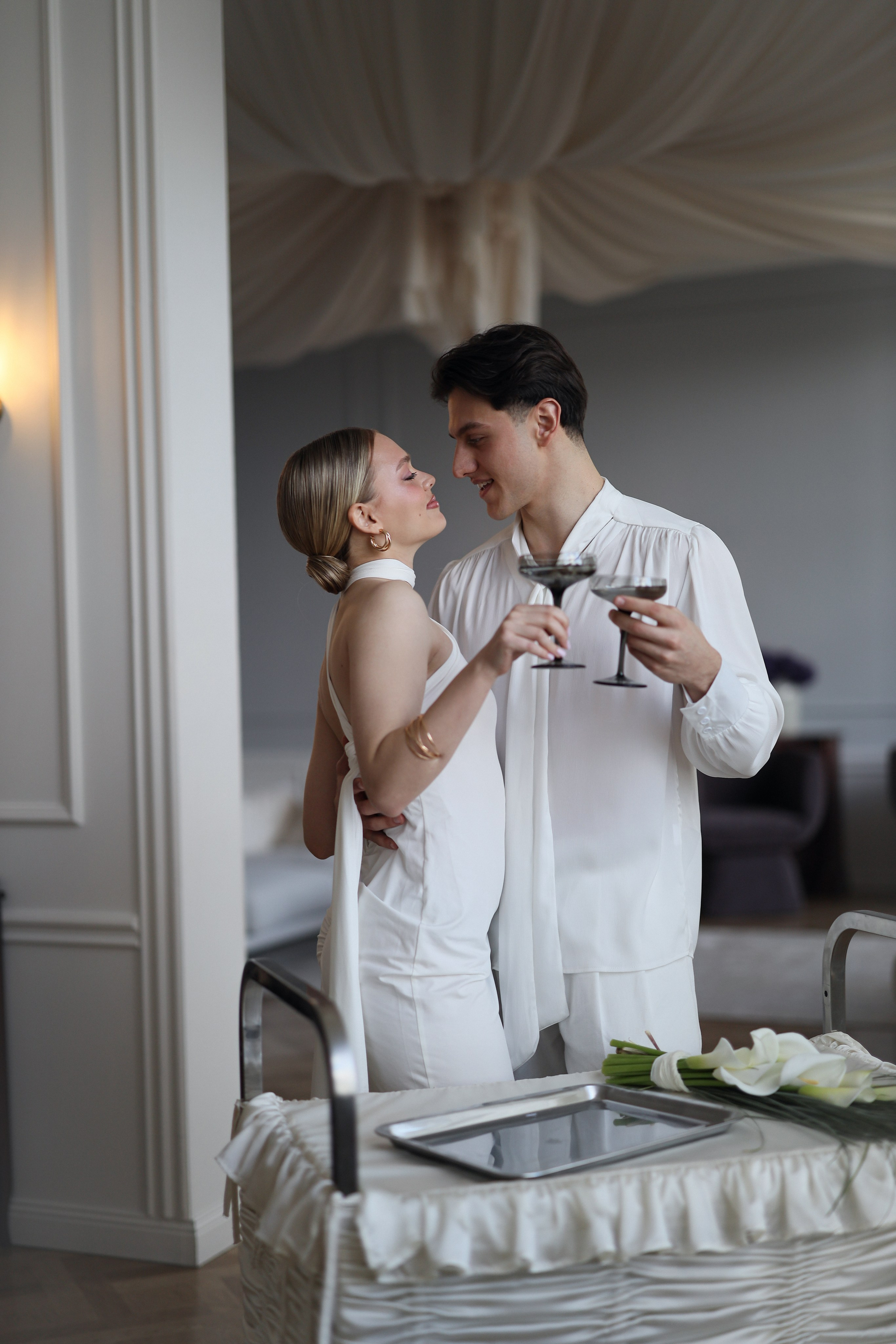 Свадебная фотосессия в студии. Свадебный и семейный фотограф в Абхазии Жанна Соснина