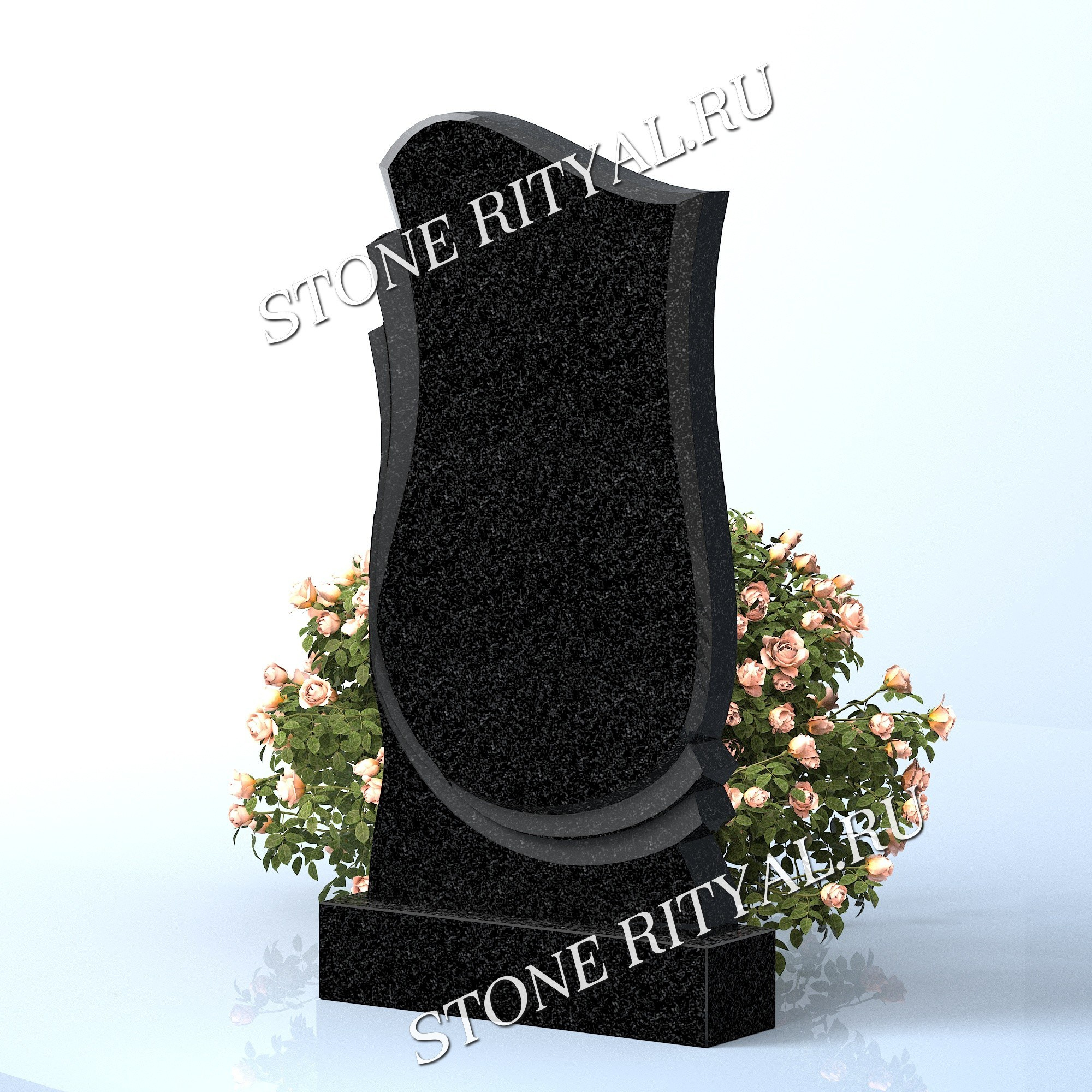 Вертикальные памятники прямые. Изготовление и установка памятников в Москве и МО