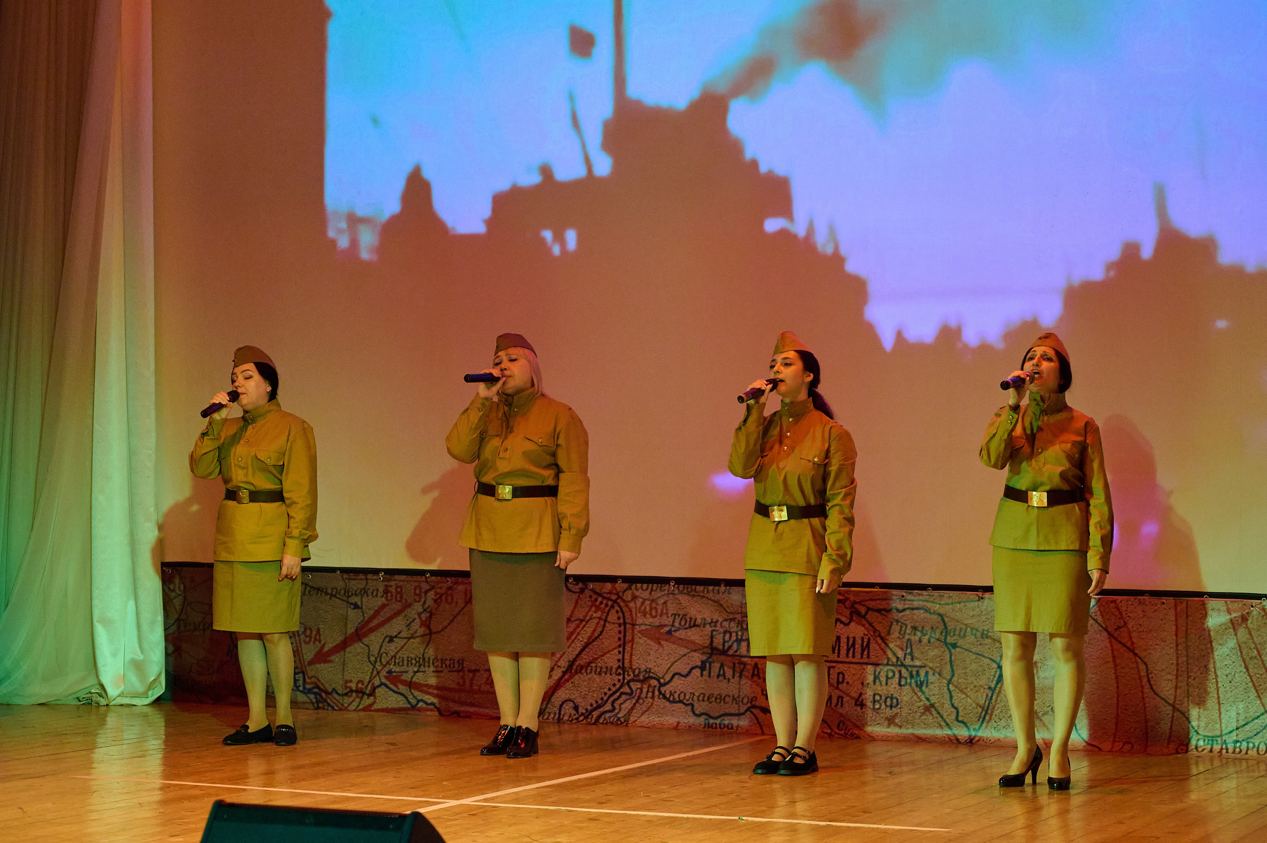 Концерт ко Дню Победы. Жизнь курорта Кабардинка в фотографиях