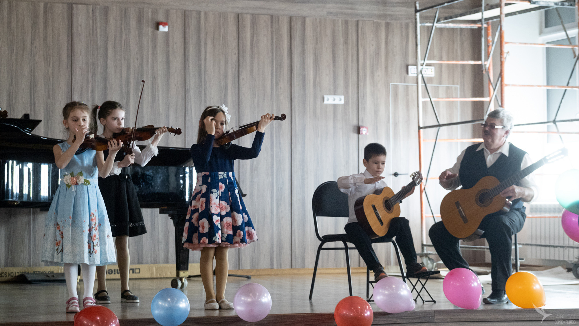 Концерт в детской музыкальной школе № 2. Репортажный фотограф в Казани Павел Серпокрылов
