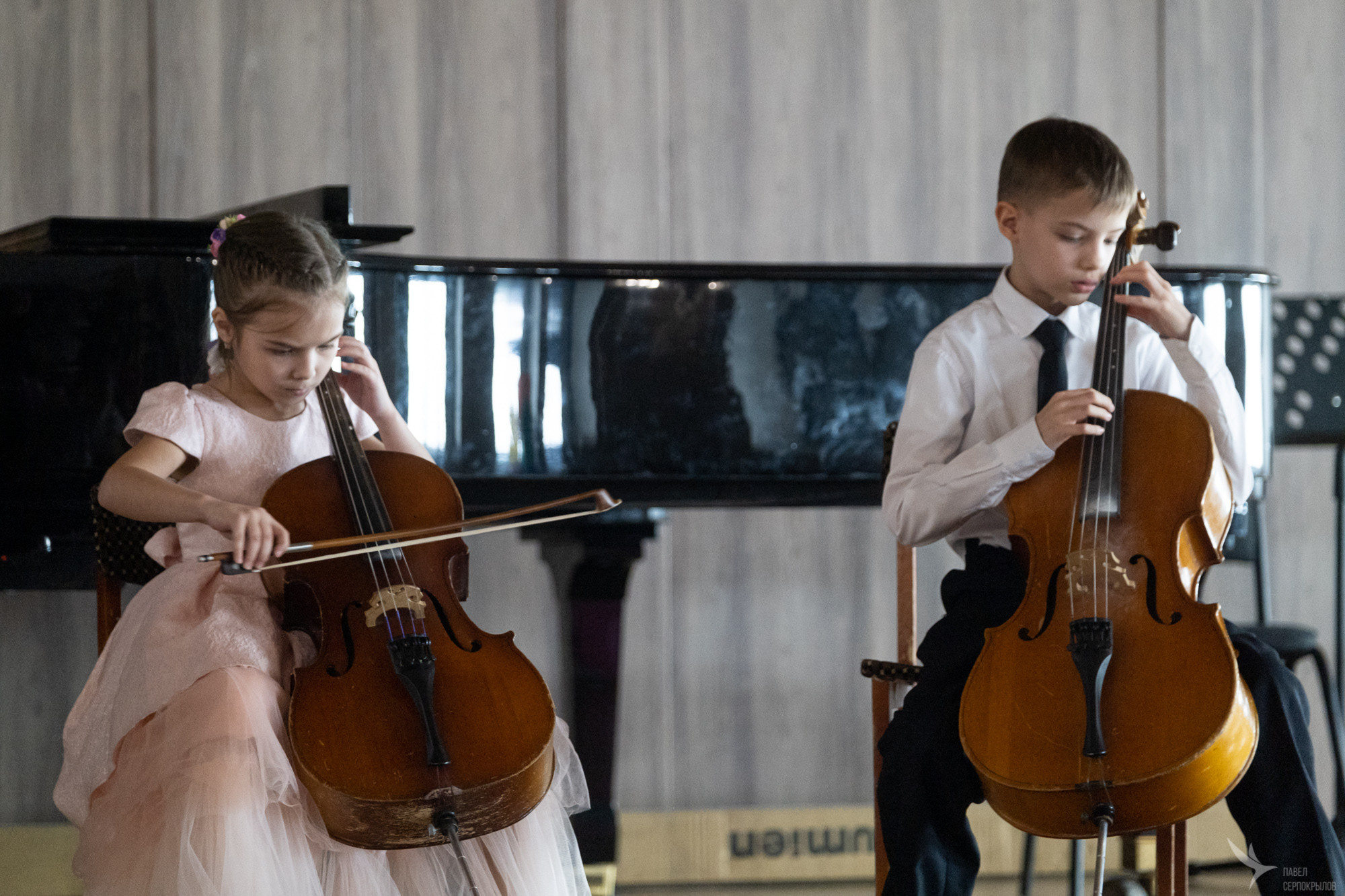 Концерт в детской музыкальной школе № 2. Репортажный фотограф в Казани Павел Серпокрылов