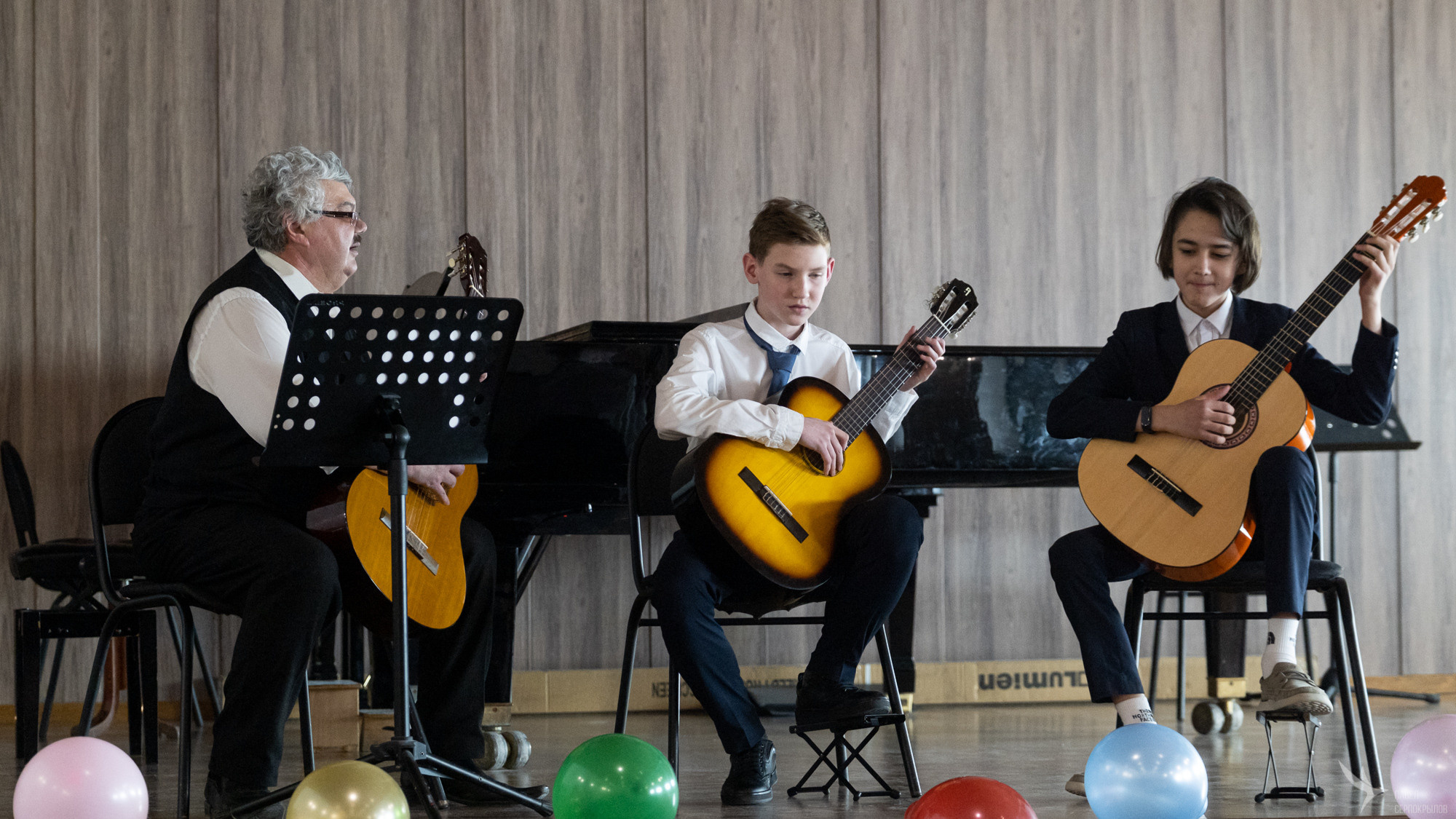 Концерт в детской музыкальной школе № 2. Репортажный фотограф в Казани Павел Серпокрылов