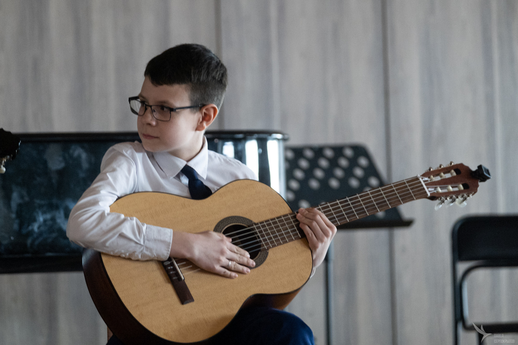 Концерт в детской музыкальной школе № 2. Репортажный фотограф в Казани Павел Серпокрылов
