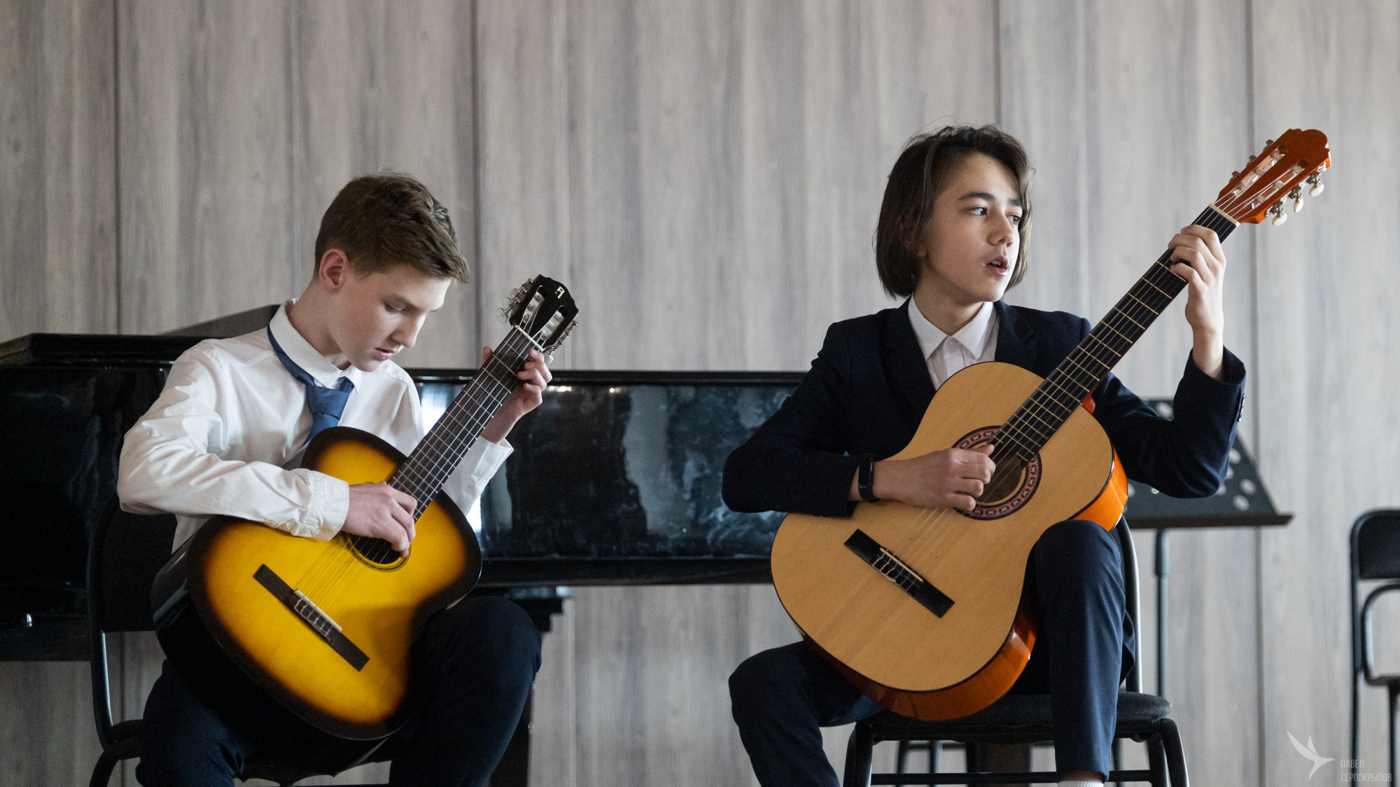 Концерт в детской музыкальной школе № 2. Репортажный фотограф в Казани Павел Серпокрылов