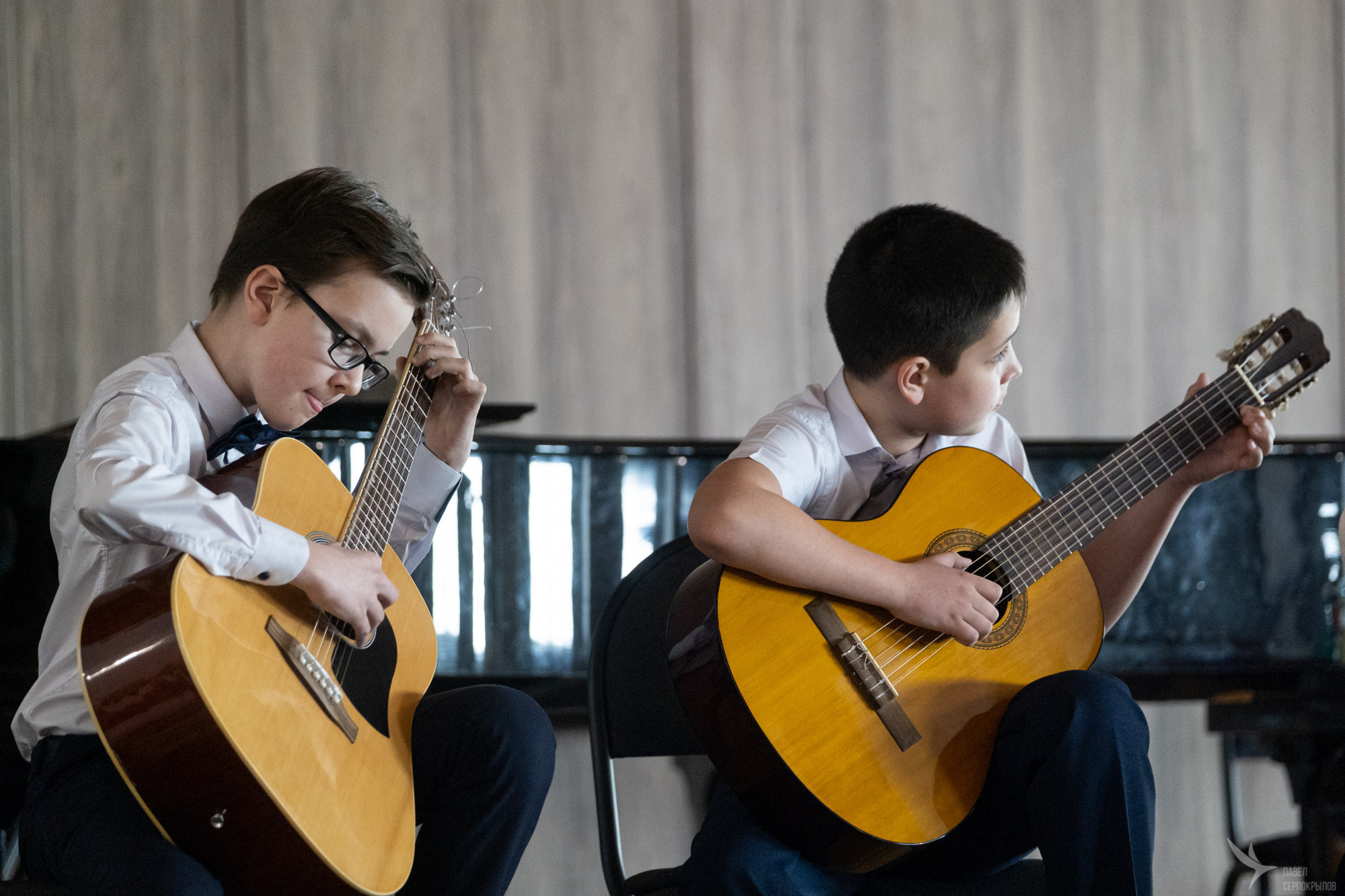 Концерт в детской музыкальной школе № 2. Репортажный фотограф в Казани Павел Серпокрылов