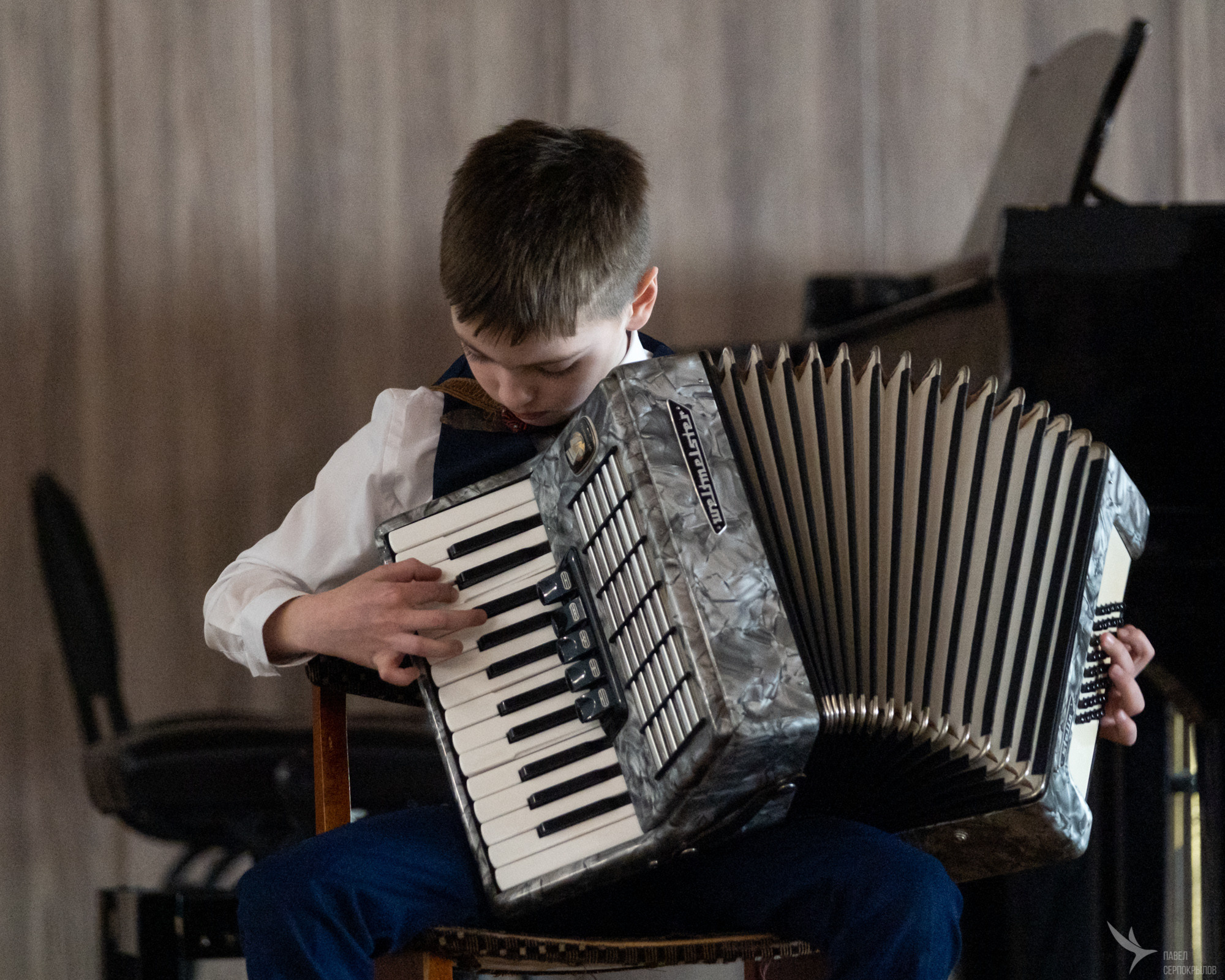 Концерт в детской музыкальной школе № 2. Репортажный фотограф в Казани Павел Серпокрылов