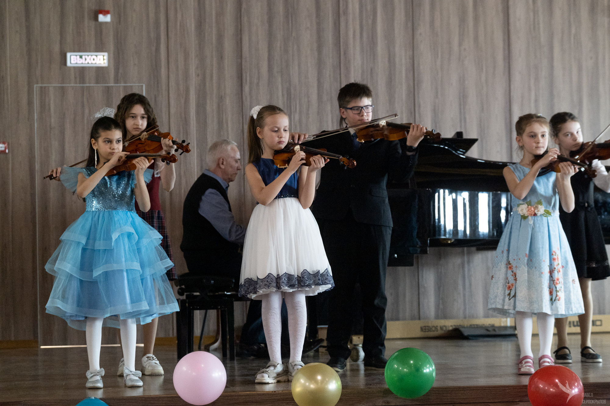 Концерт в детской музыкальной школе № 2. Репортажный фотограф в Казани Павел Серпокрылов