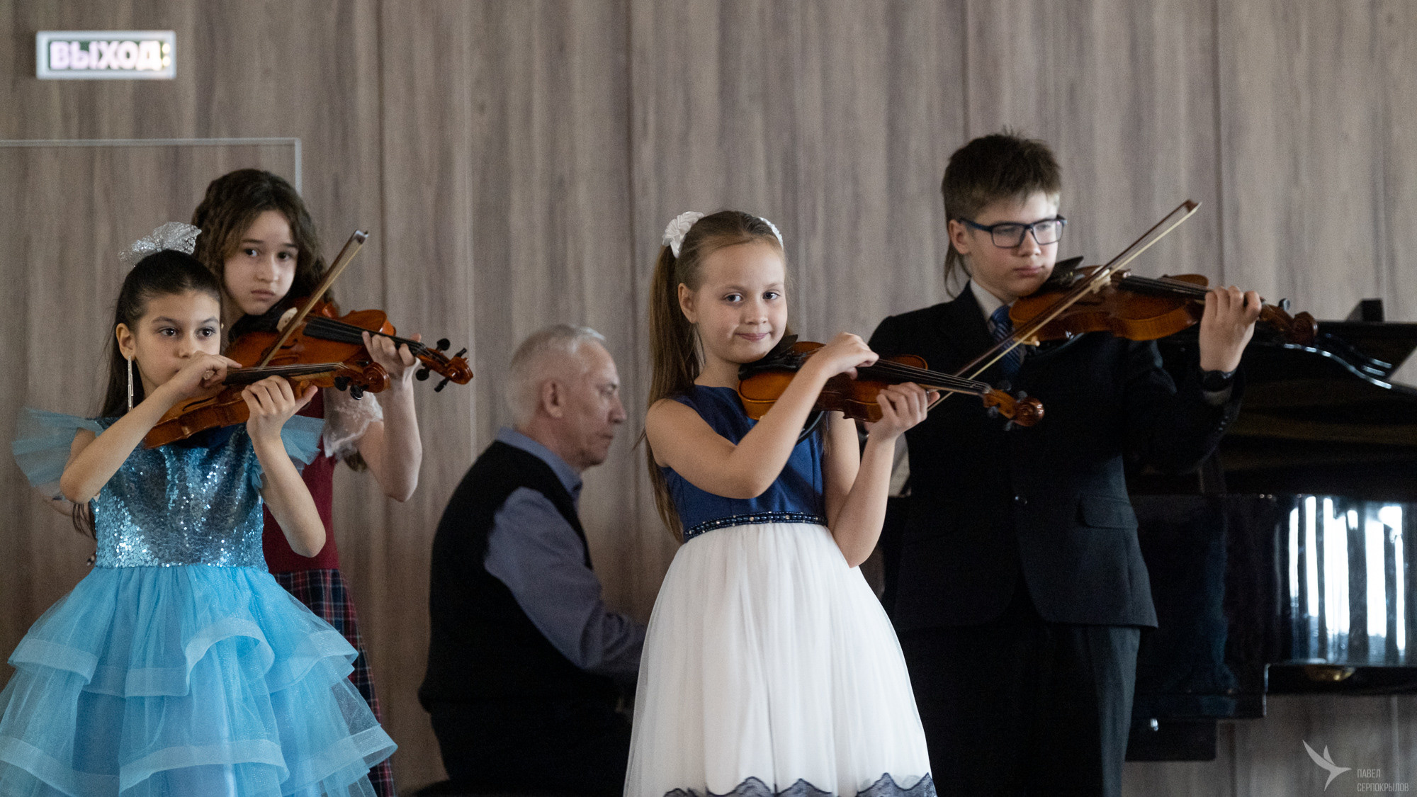 Концерт в детской музыкальной школе № 2. Репортажный фотограф в Казани Павел Серпокрылов