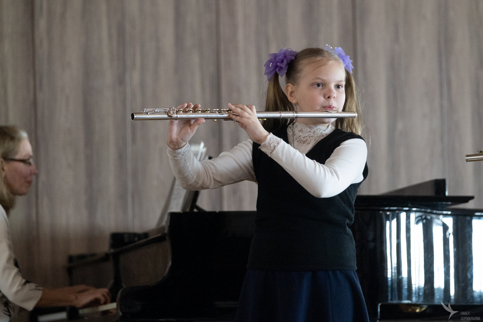Концерт в детской музыкальной школе № 2. Репортажный фотограф в Казани Павел Серпокрылов