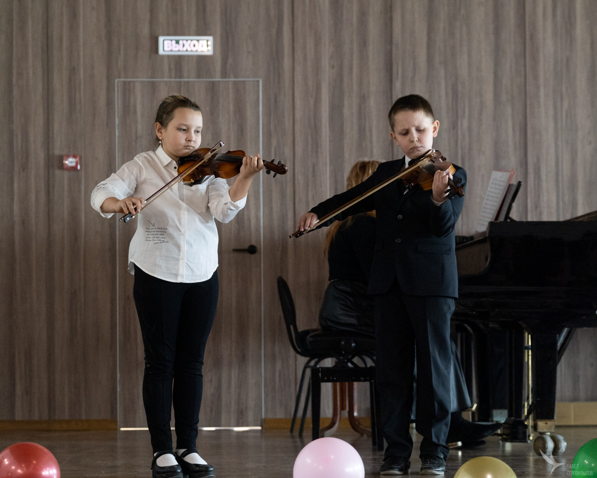 Концерт в детской музыкальной школе № 2. Репортажный фотограф в Казани Павел Серпокрылов
