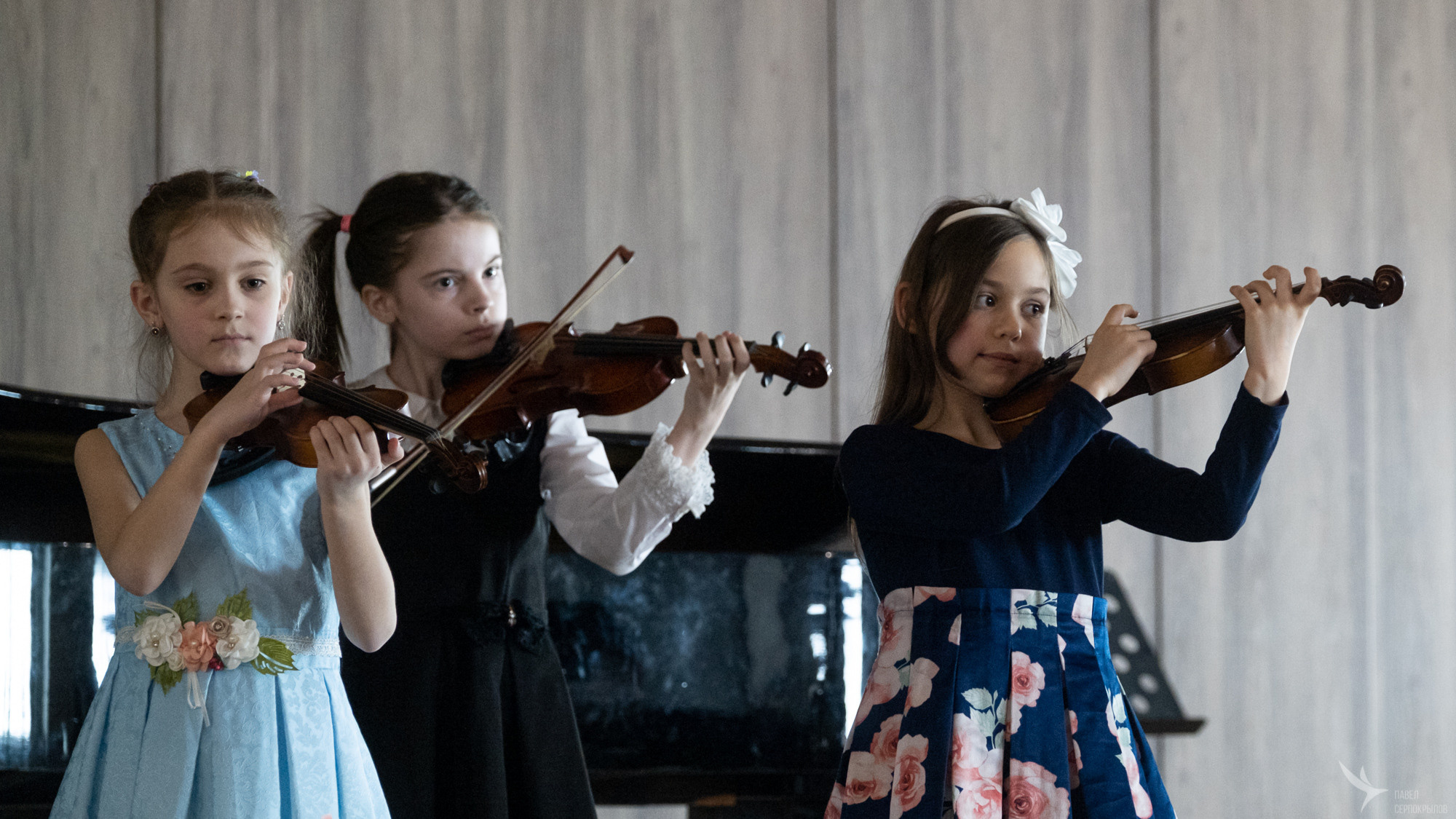 Концерт в детской музыкальной школе № 2. Репортажный фотограф в Казани Павел Серпокрылов
