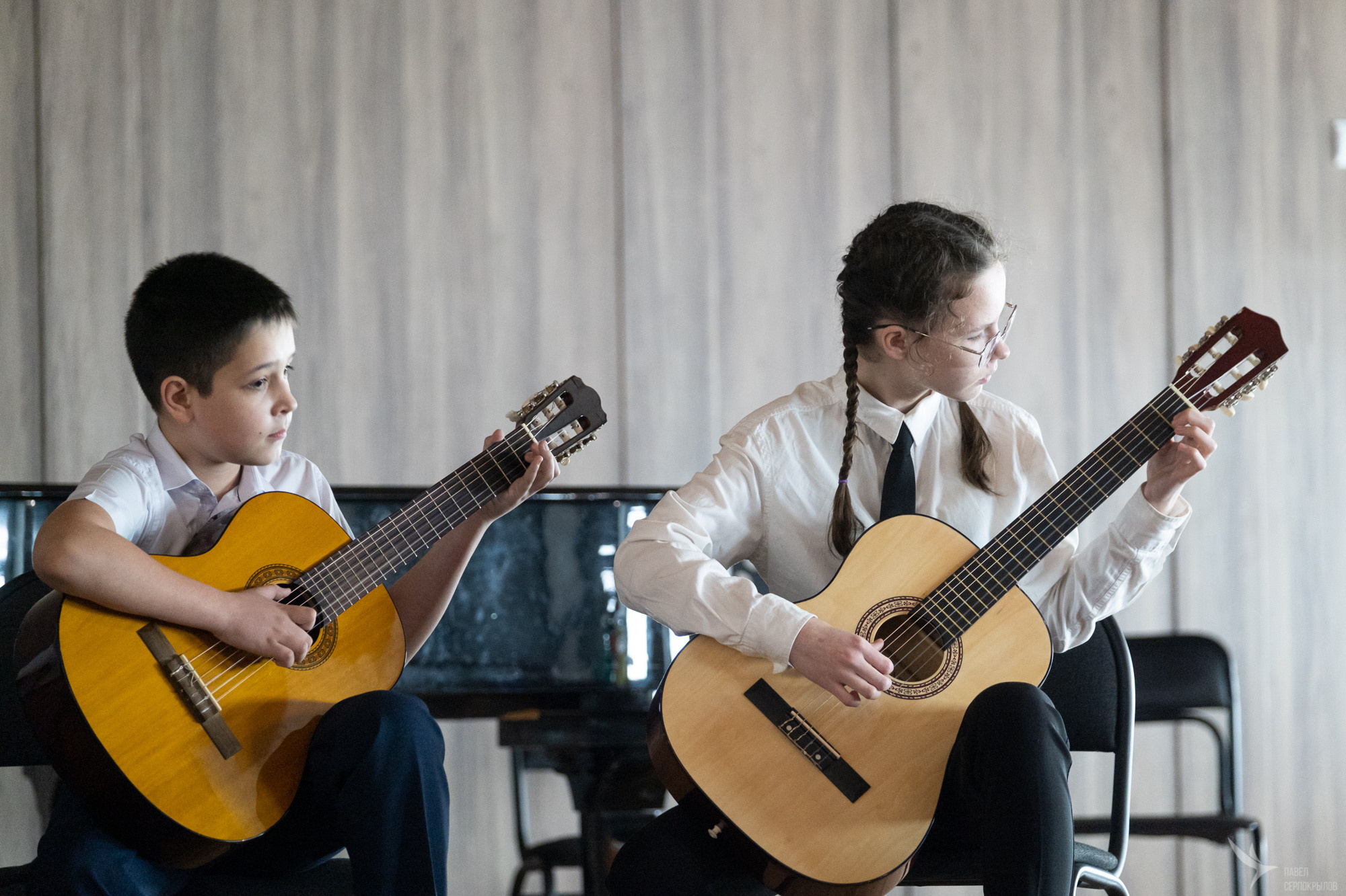 Концерт в детской музыкальной школе № 2. Репортажный фотограф в Казани Павел Серпокрылов