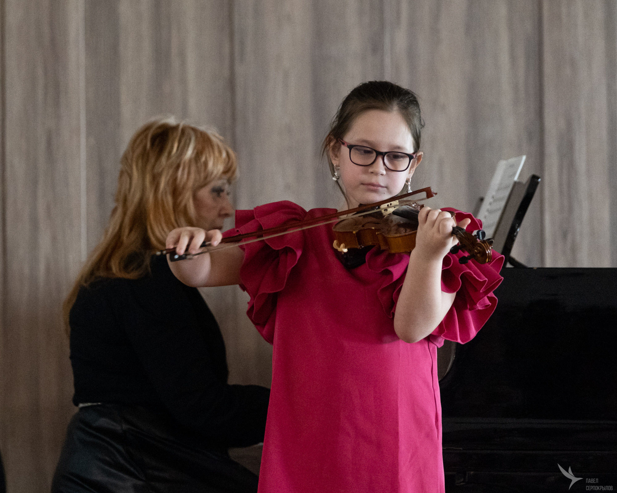 Концерт в детской музыкальной школе № 2. Репортажный фотограф в Казани Павел Серпокрылов