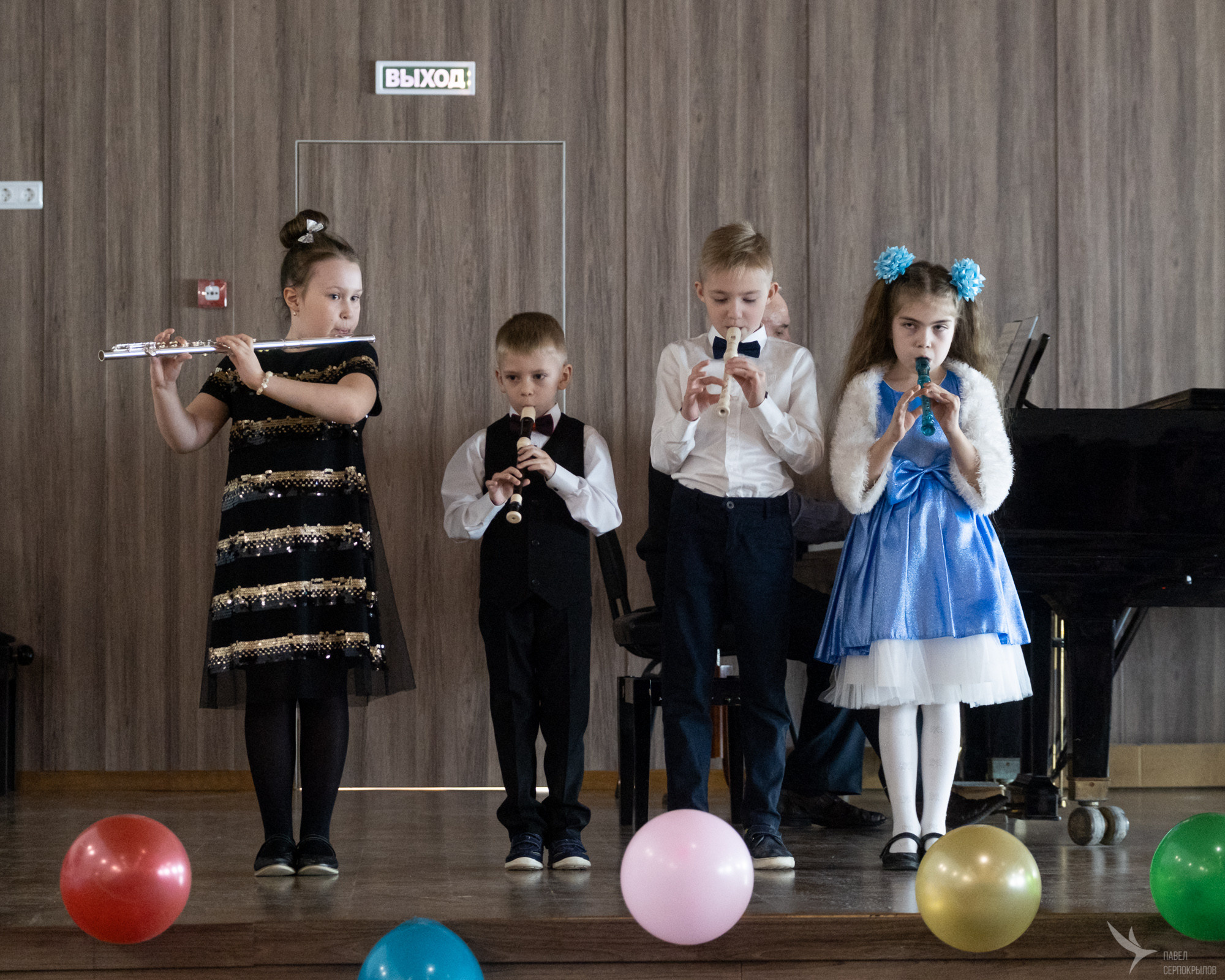 Концерт в детской музыкальной школе № 2. Репортажный фотограф в Казани Павел Серпокрылов