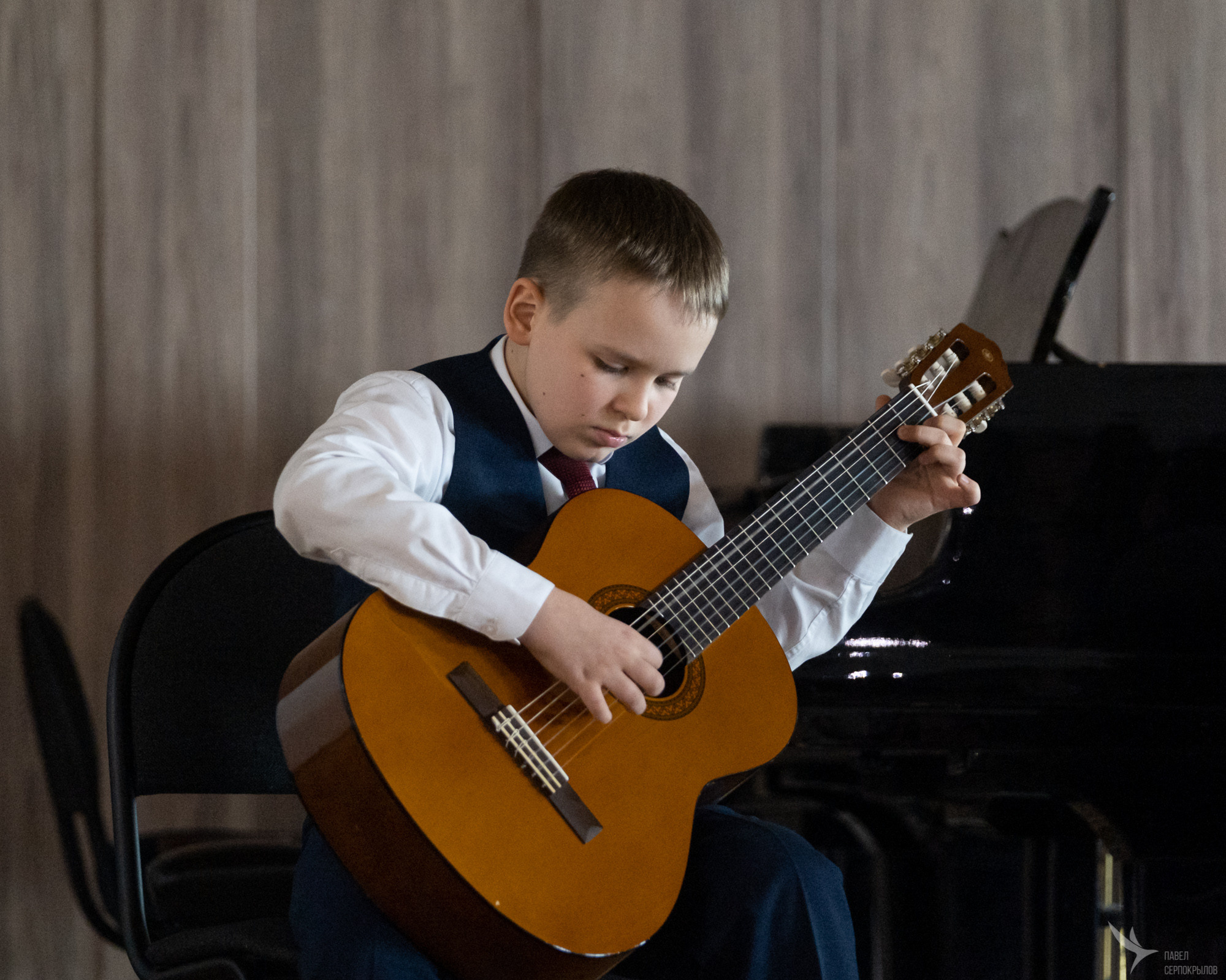 Концерт в детской музыкальной школе № 2. Репортажный фотограф в Казани Павел Серпокрылов